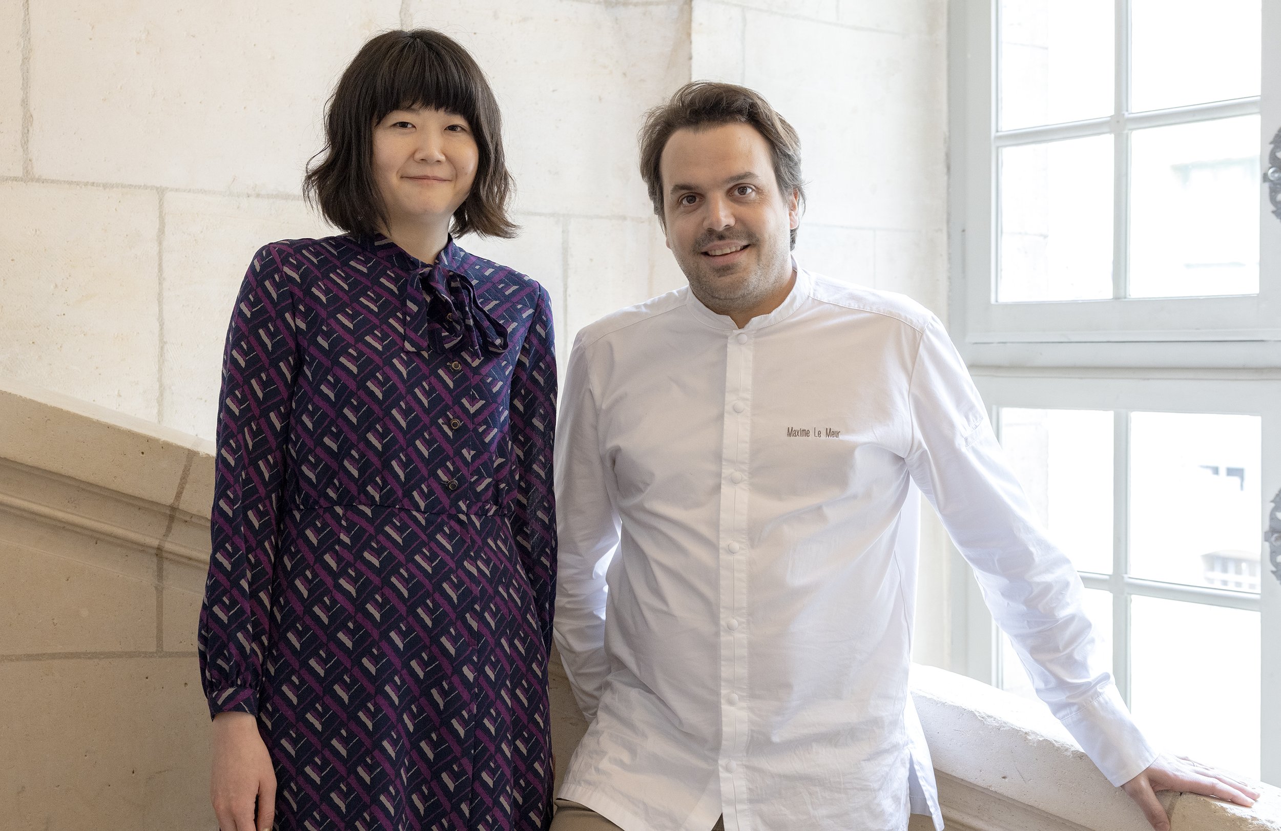 Kaori Kurihara &amp; Maxime Le Meur /restaurant Gemellus