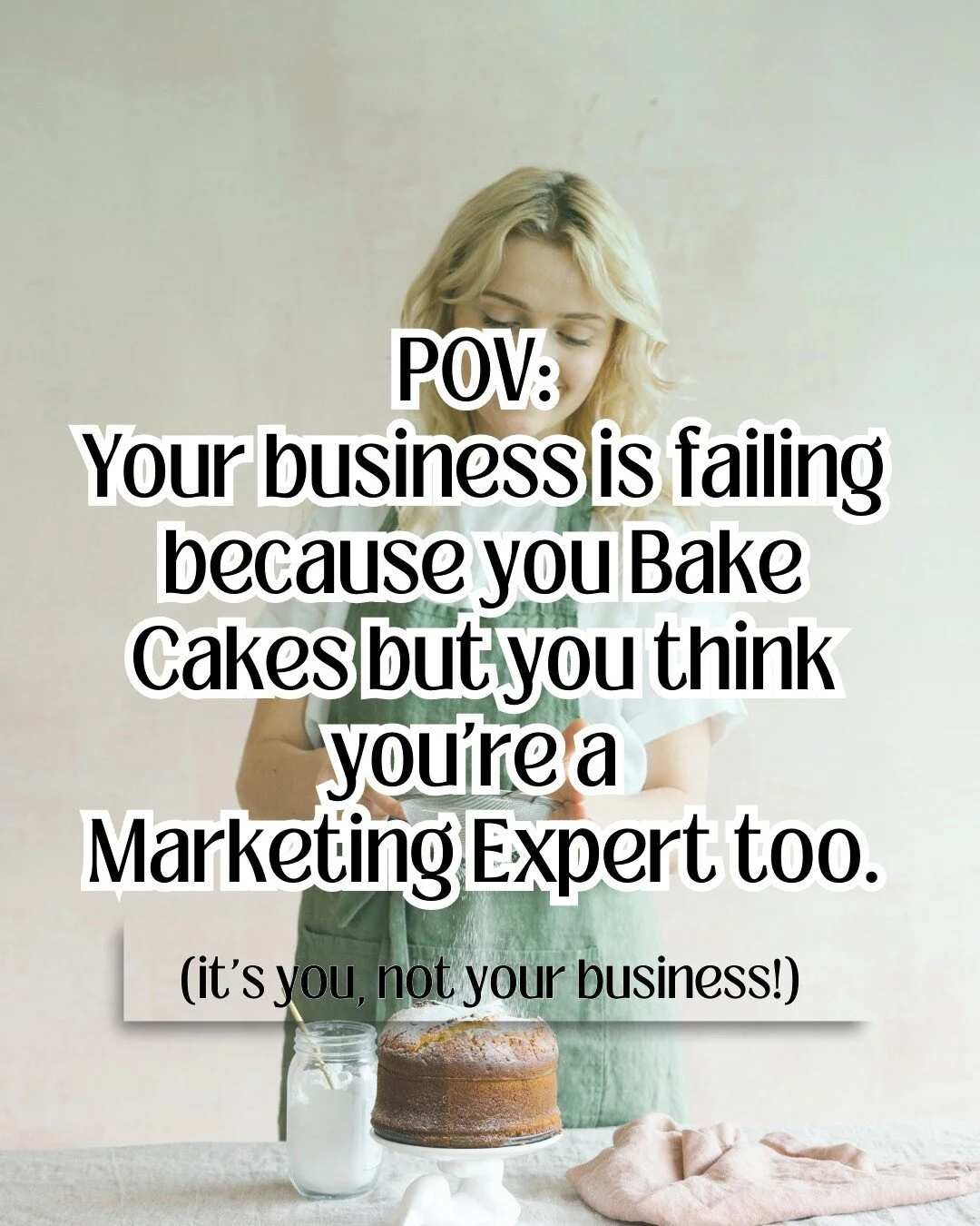 POV: It's YOU, not your business.- Someone had to say it!
.
🤯The Fatal Mistake of Trying to Do Everything in Small Business.
.
Here's the thing, small business owners often take pride in their ability to do it all, but this mindset is costing you TH