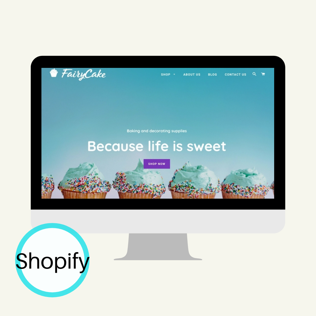 Bright + Sweet Shopify Website