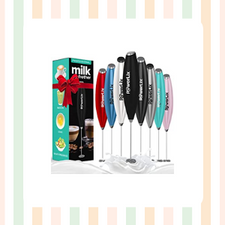 Electric Whisk Beater Foam Maker For Coffee, Latte, Cappuccino, Hot Chocolate, Durable Mini Drink Mixer