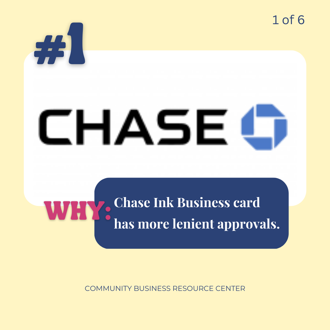 Chase Bank logo and why chase ink business card has more lenient approvals for business credit.