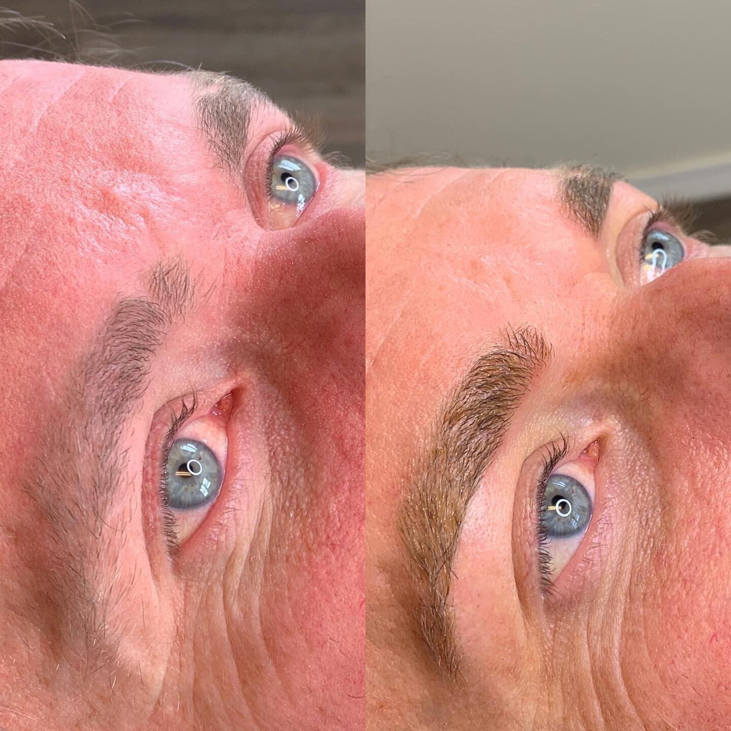 Thank you so much for being my first male Microblading client!🔥
Will update with more pics when he is healed ~ after the touch up appointment! ✨