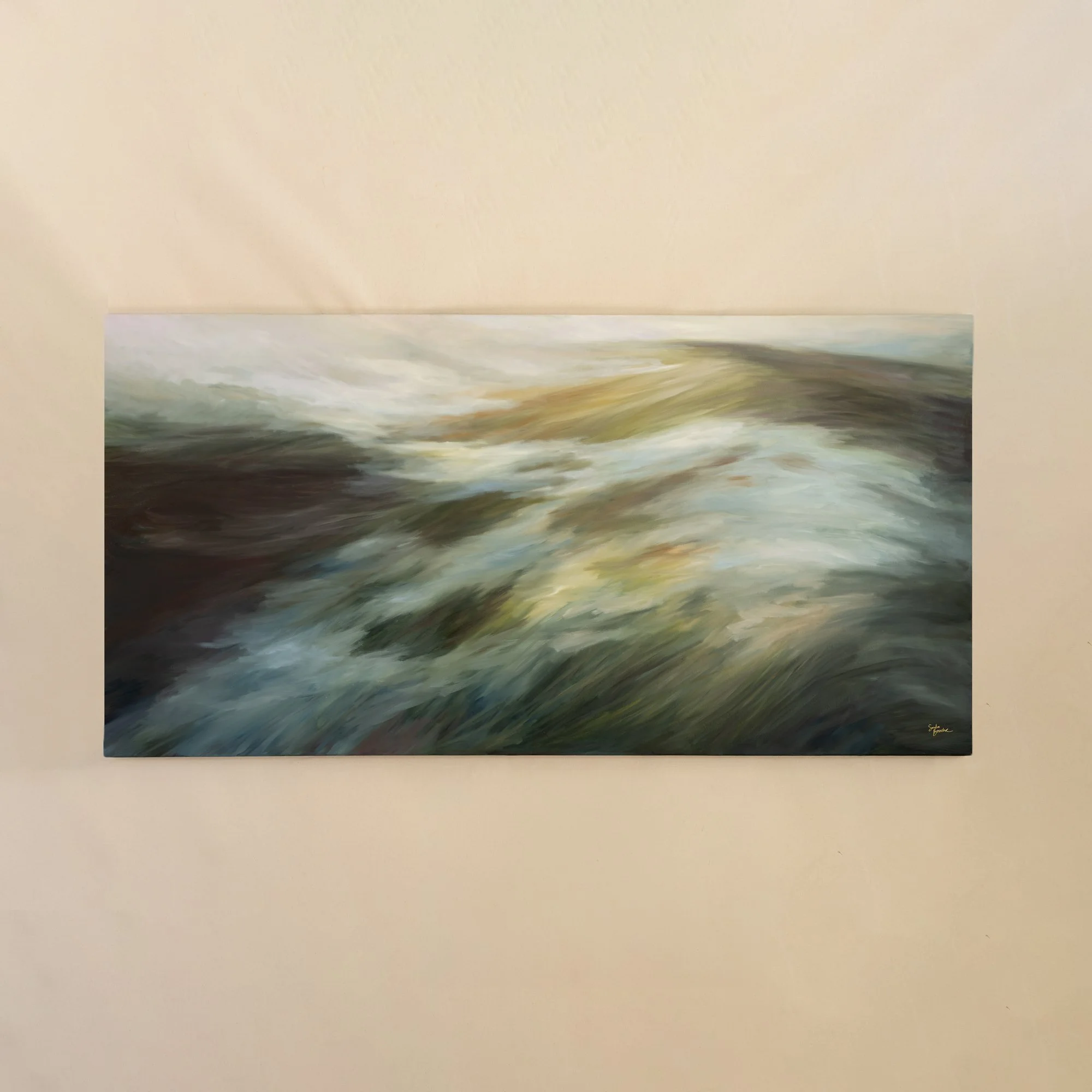Between Us — Original Oil Painting by Sandra Bosscher