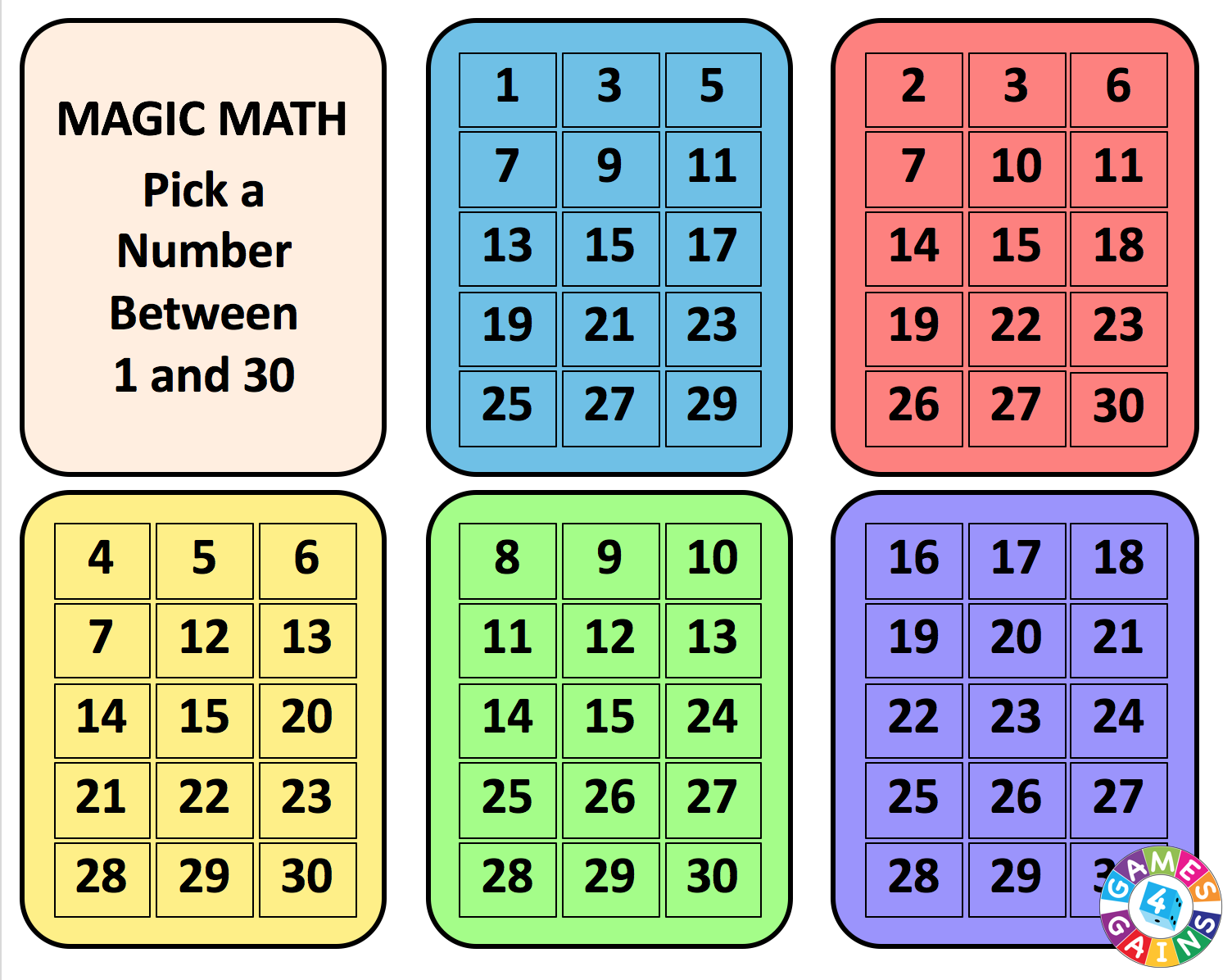  online Flash educational games - Magic Square