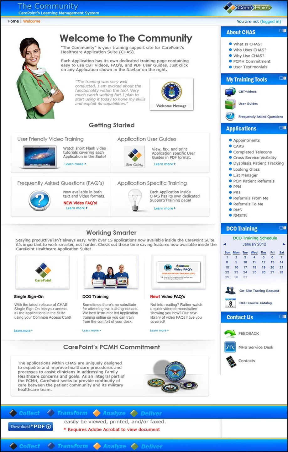 Community Homepage (ver 3)