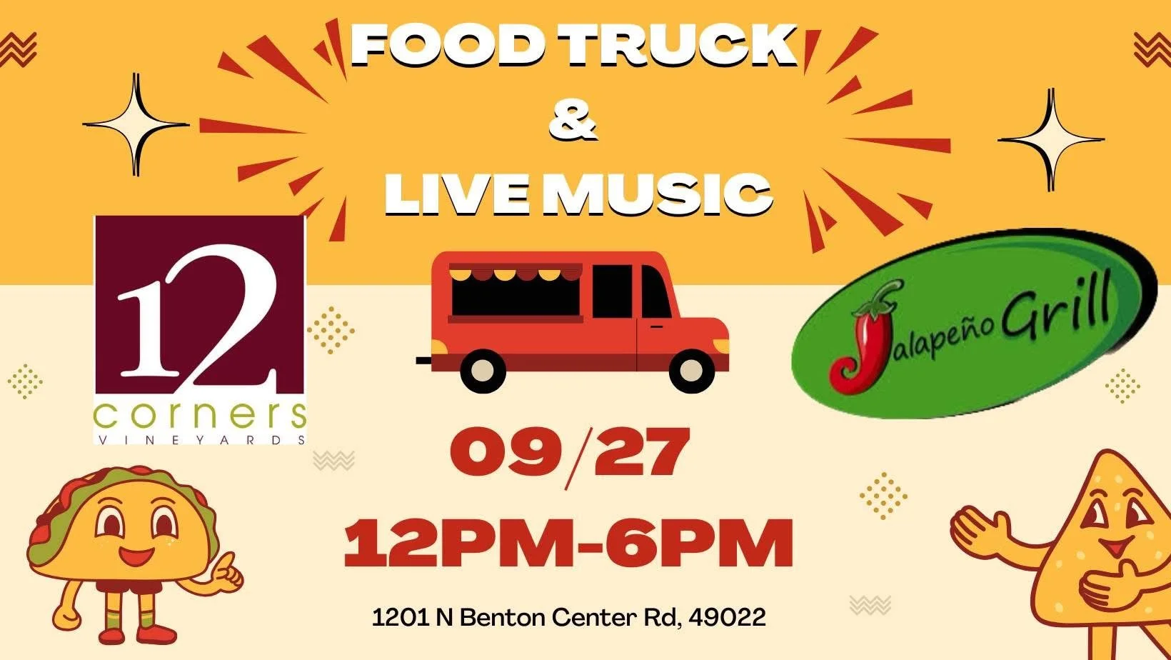 Food Trucks at 12 Corners
