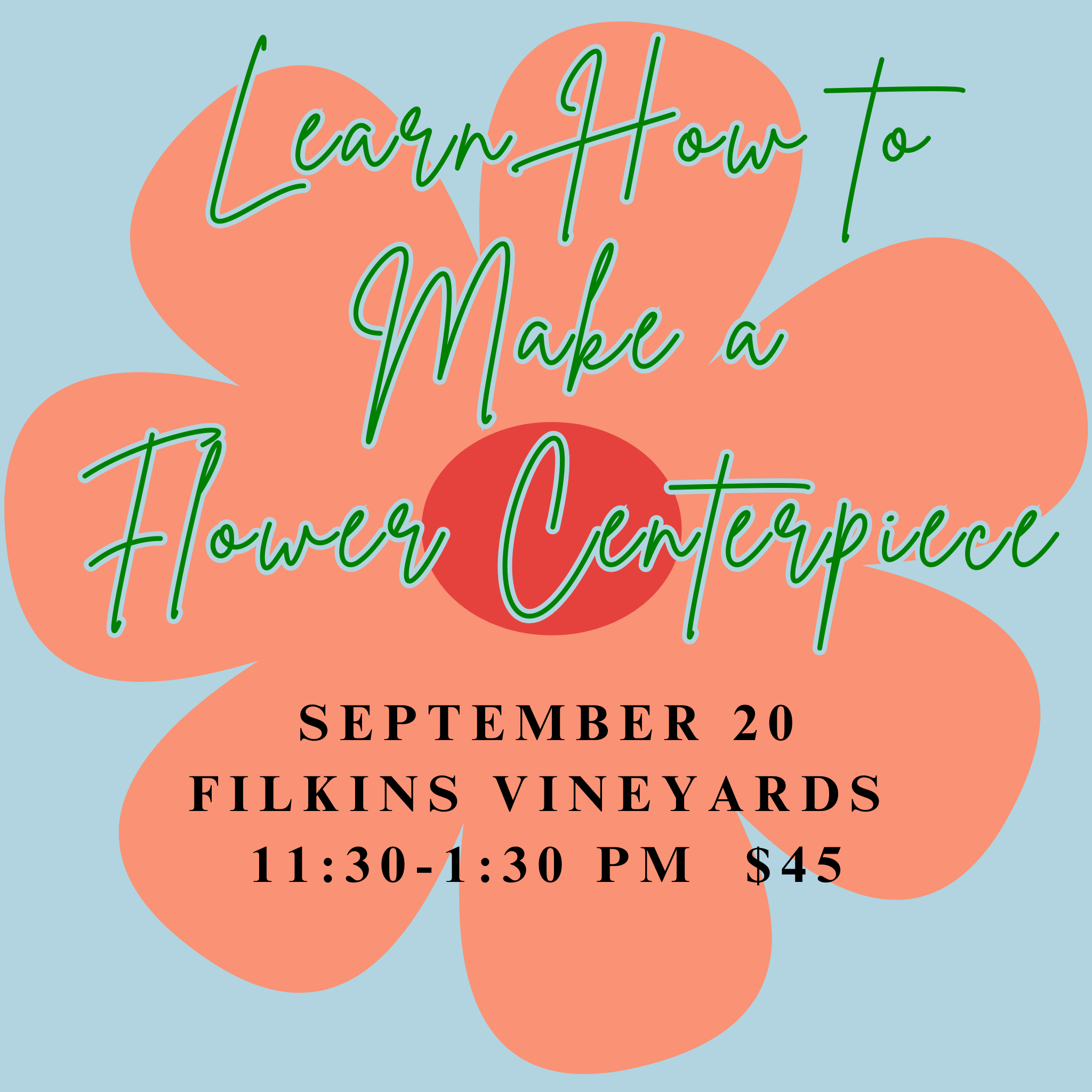 Learn to Make a Flower Centerpiece