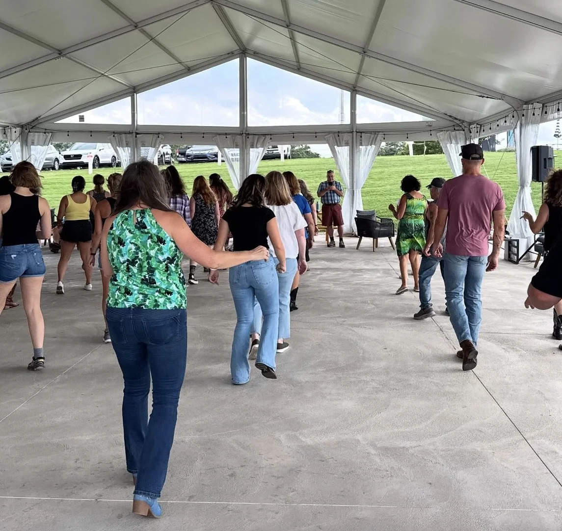 Line Dancing Lesson led by Sunset Coast Country Dancers