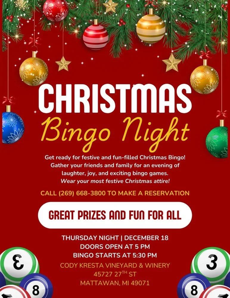 Christmas Bingo Night