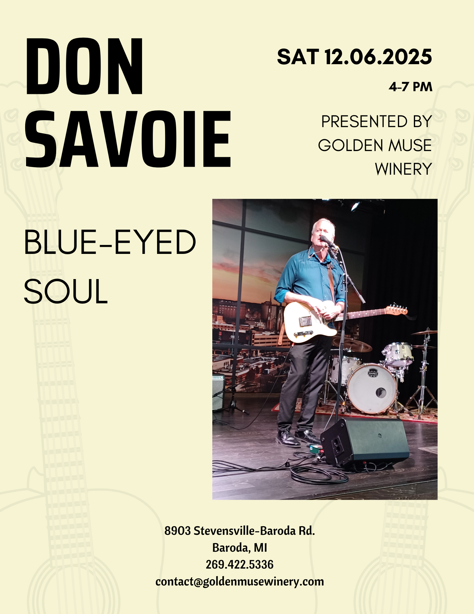 Don Savoie Presented by Golden Muse Winery