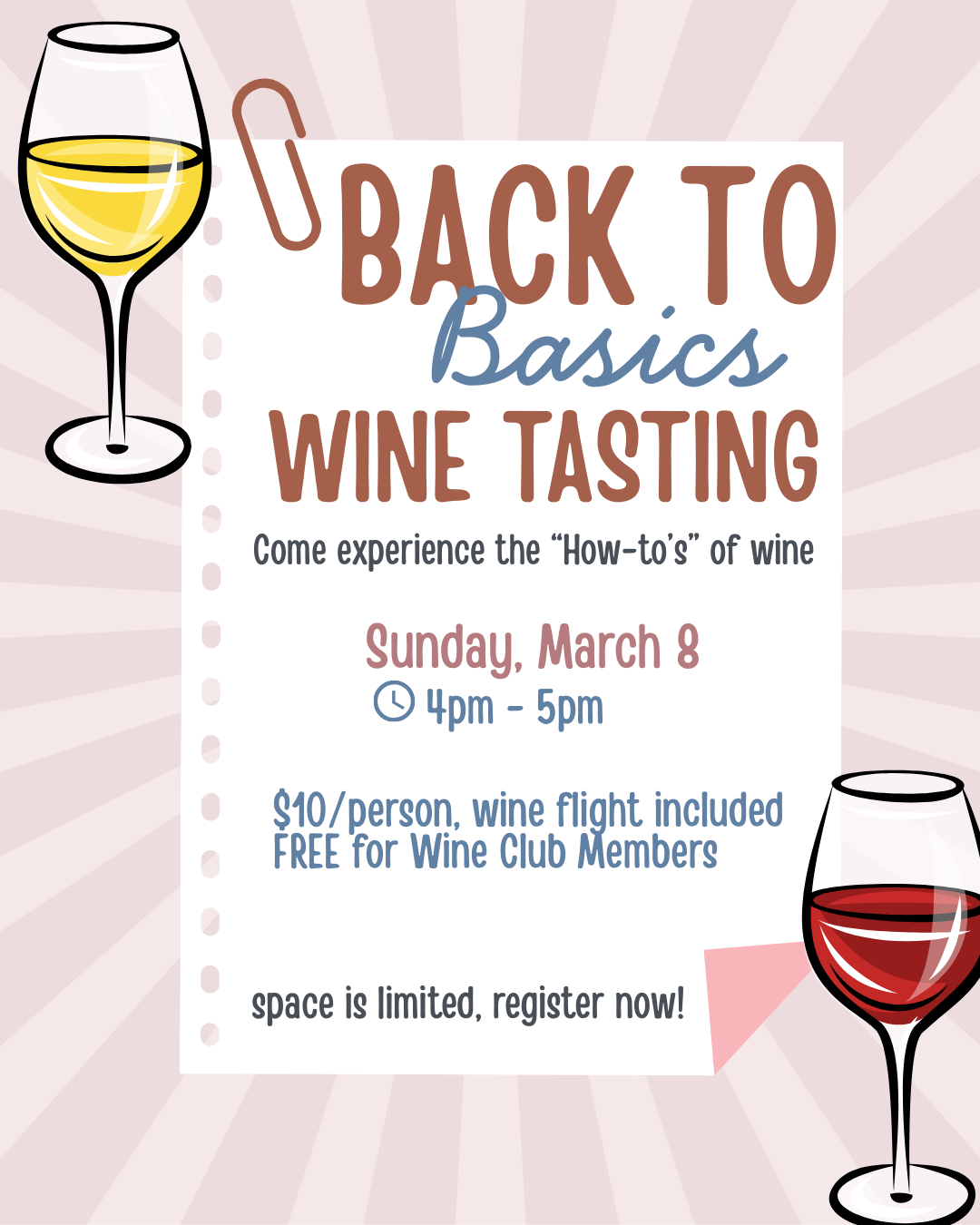 Back to Basics - Wine Tasting