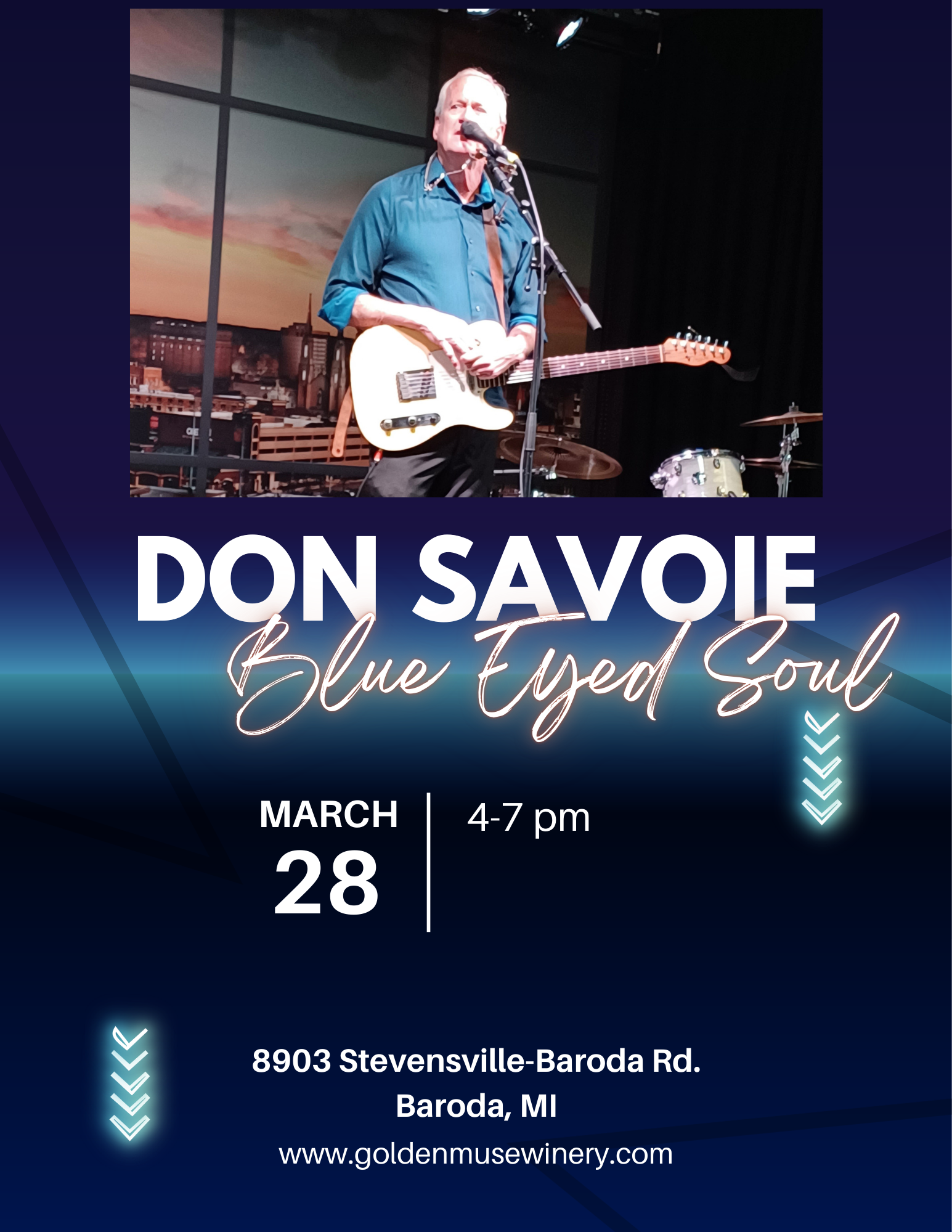 Don Savoie at Golden Muse