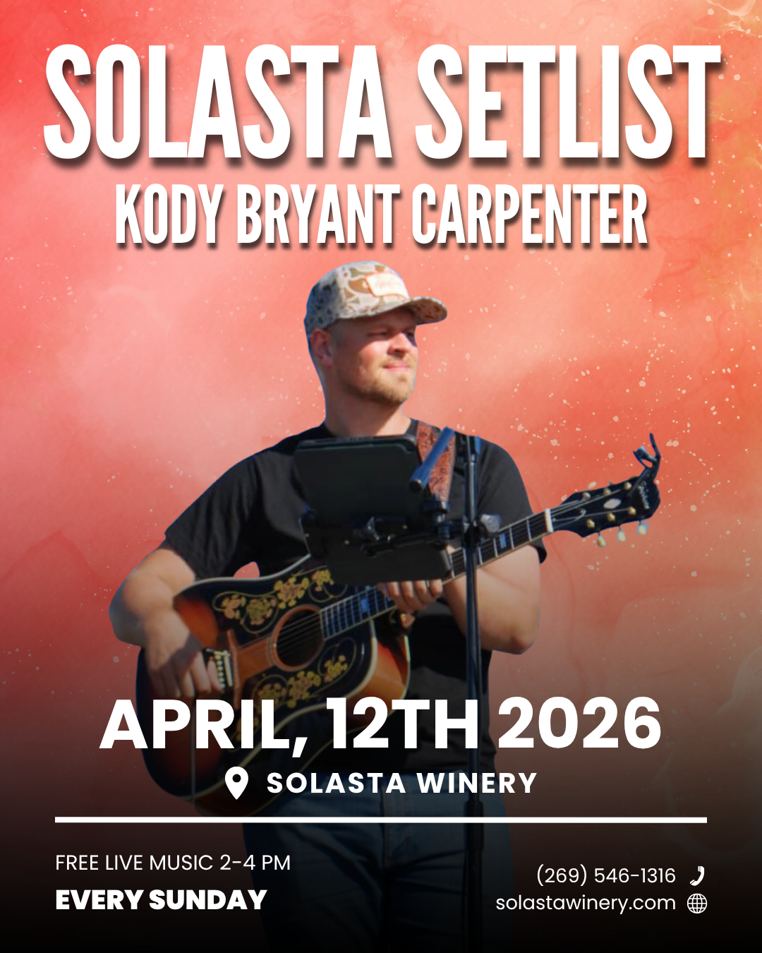 Solasta Setlist: Kody Bryant Carpenter