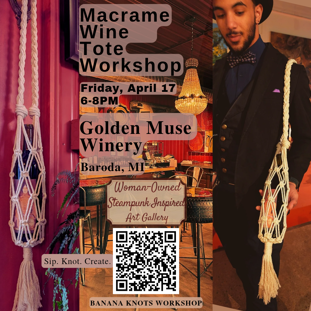 Macrame Wine Tote Workshop
