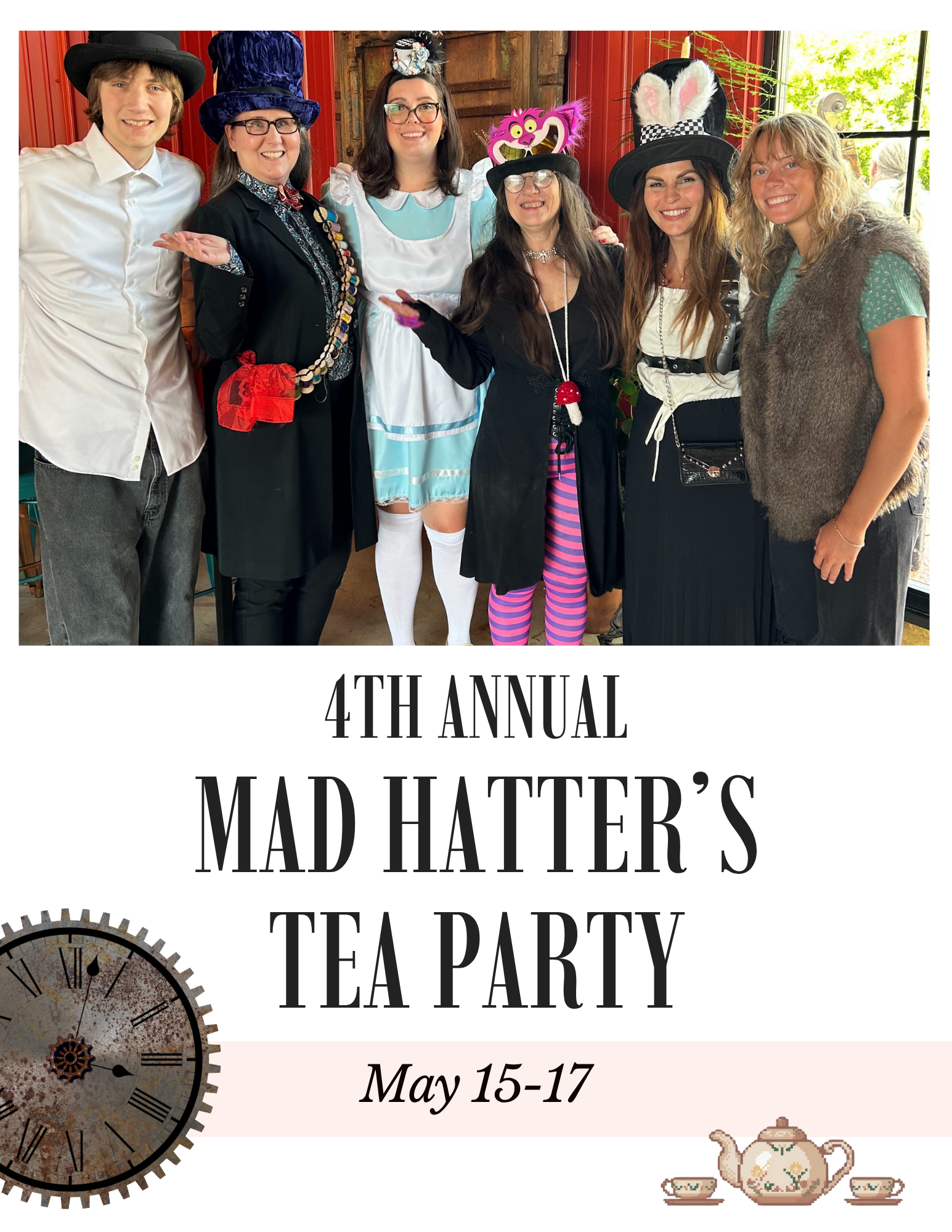 4th Annual Mad Hatter’s Tea Party