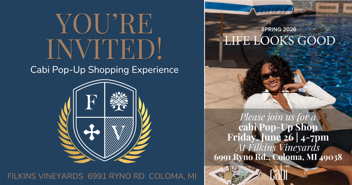 Cabi Shopping Pop Up Shopping Experience at Filkins Vineyards