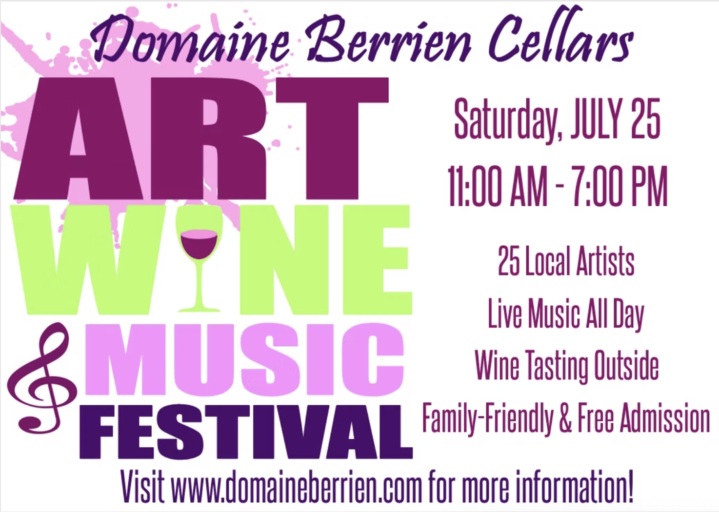 20th Annual Art Wine and Music Festival