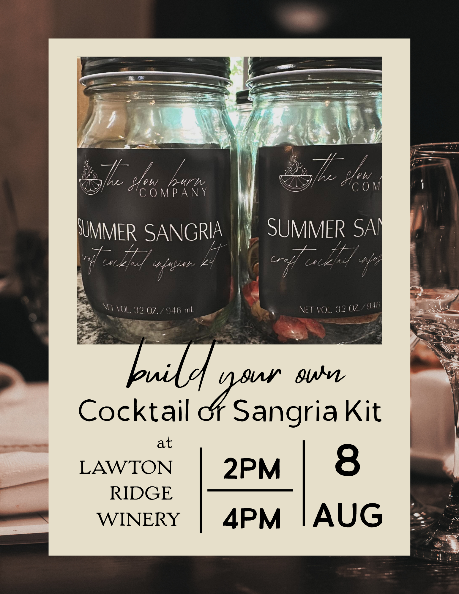 Build Your Own Sangria or Cocktail Kit