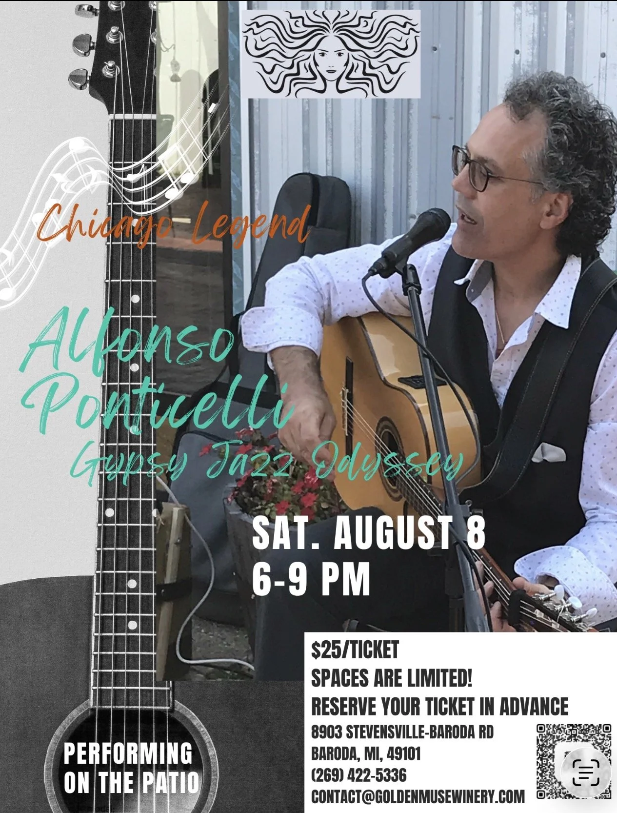 Alfonso Ponticelli at Golden Muse