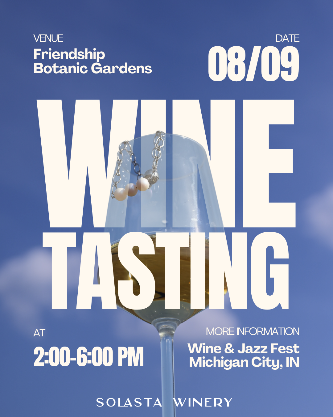 Wine Tasting at the Wine & Jazz Fest