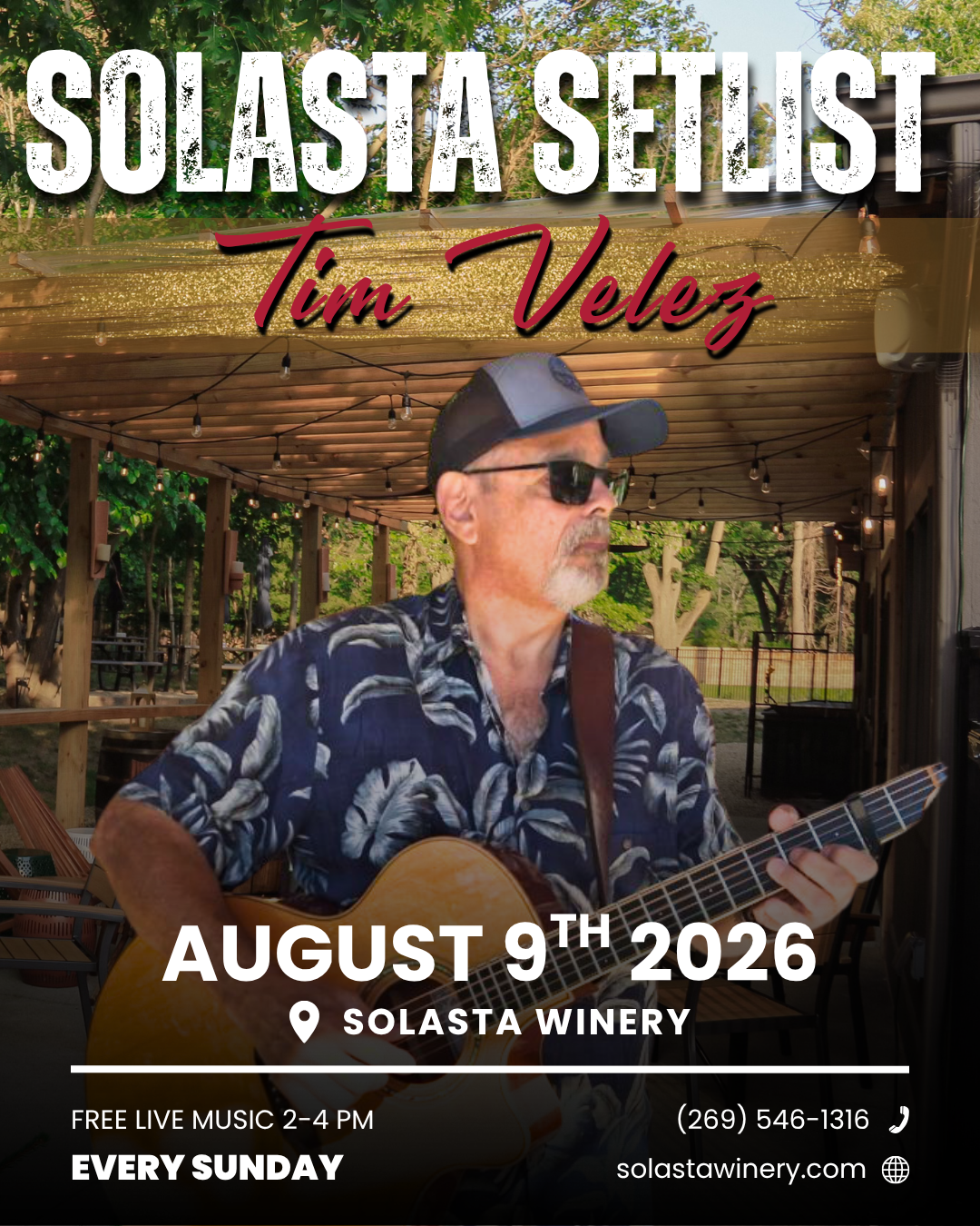 Tim Velez at Solasta Winery