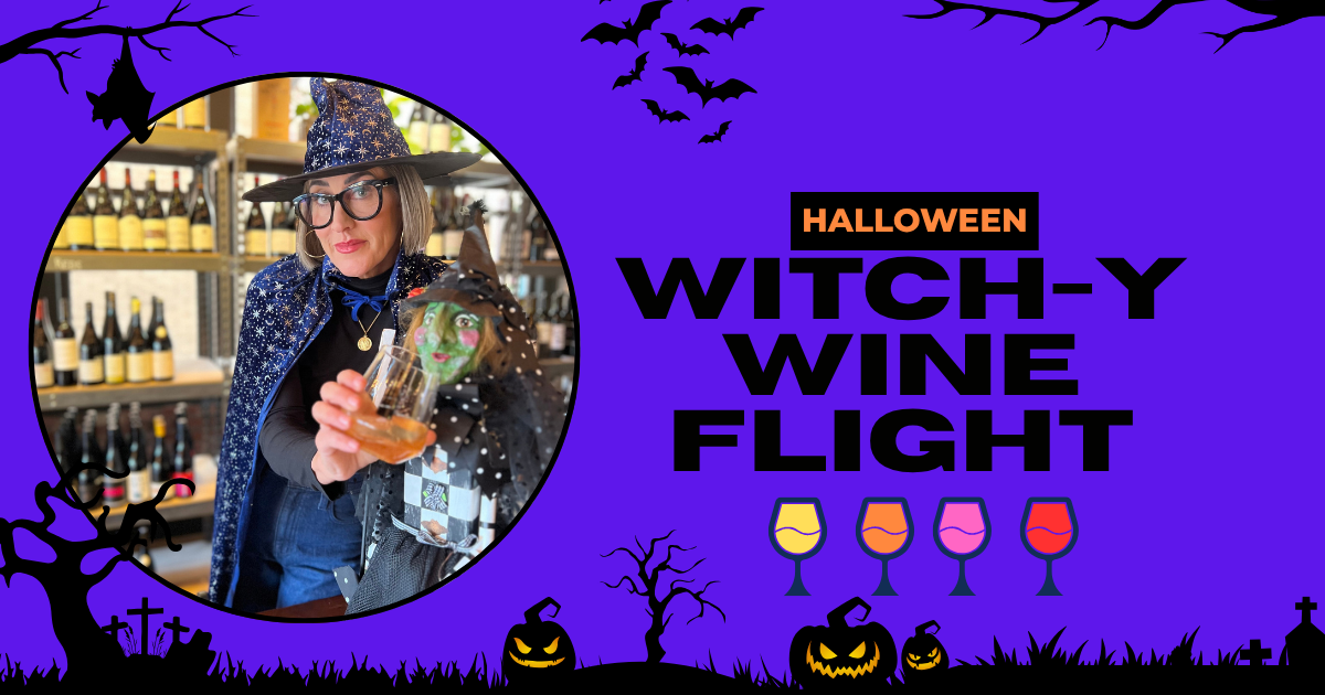 Witch-y Wine Flight Halloween Celebration!