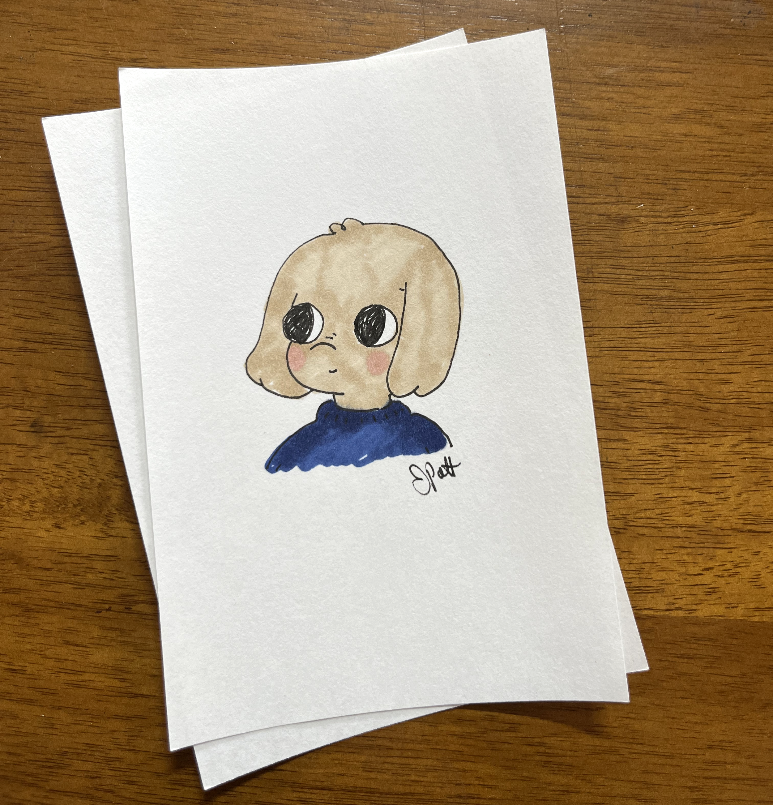 Signed Oscar Illustration