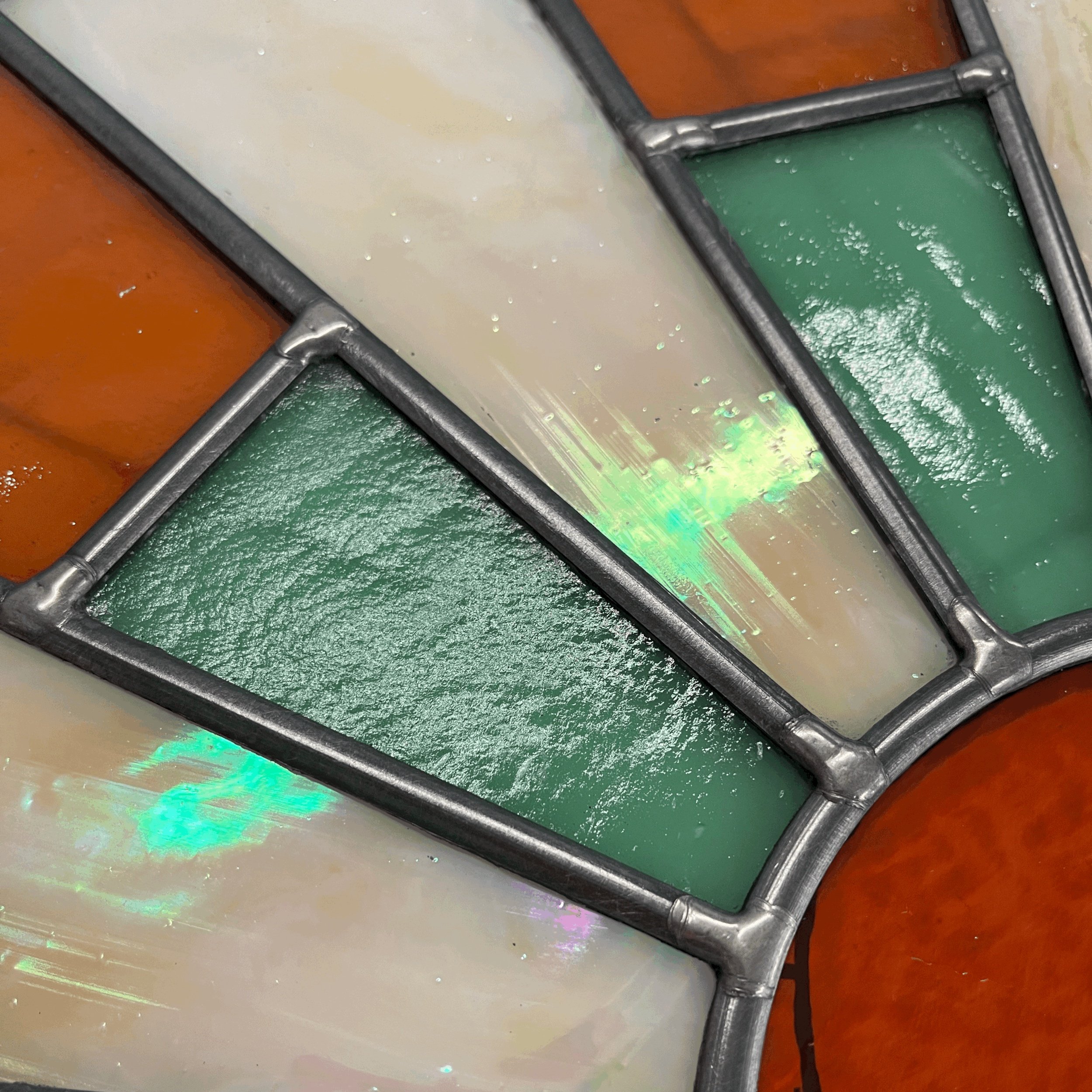 Intro to Leaded Glass Class with Susan McCracken at ATL Glassworks