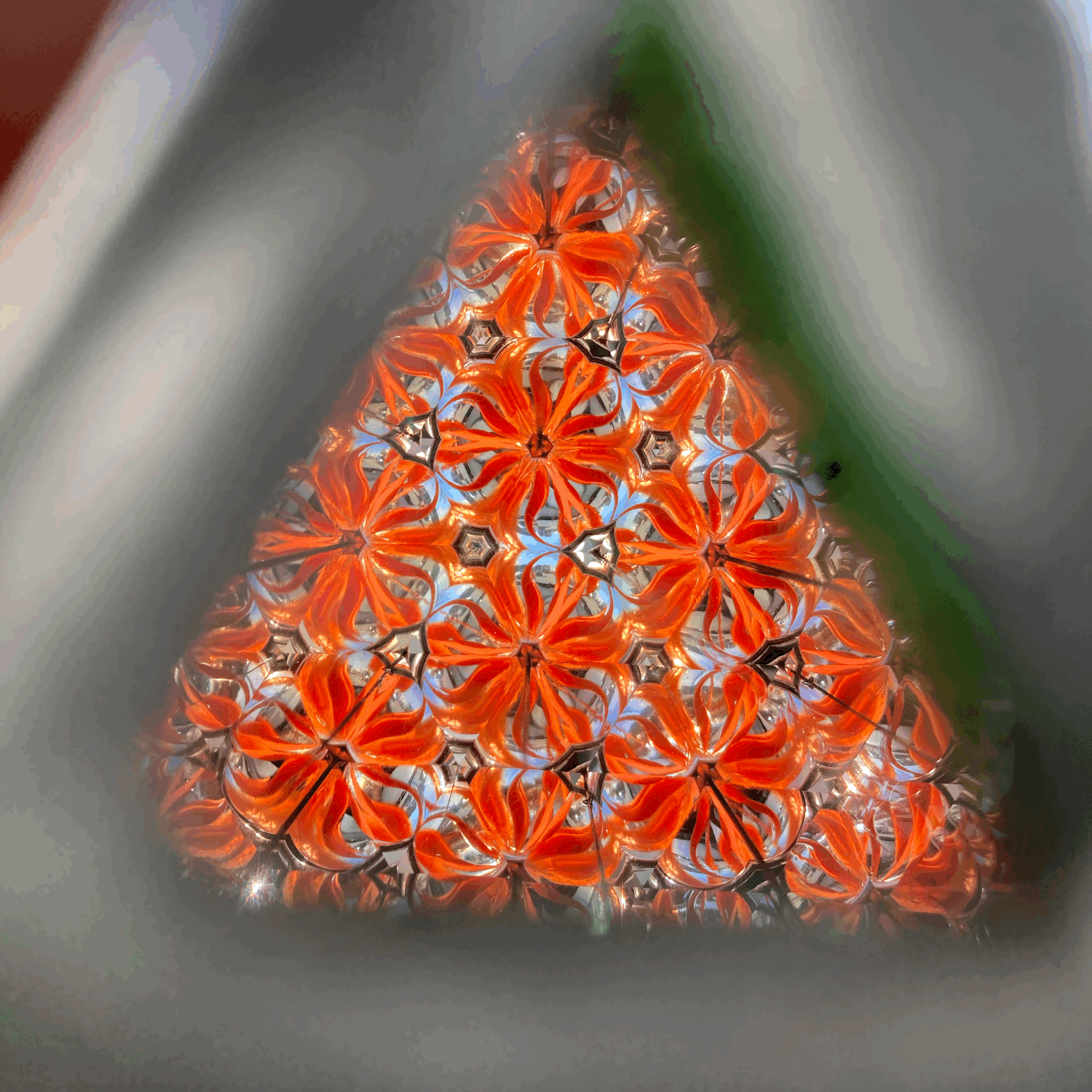 Intermediate Stained Glass Kaleidoscope Class Serena Simpson ATL Glassworks Hapeville GA