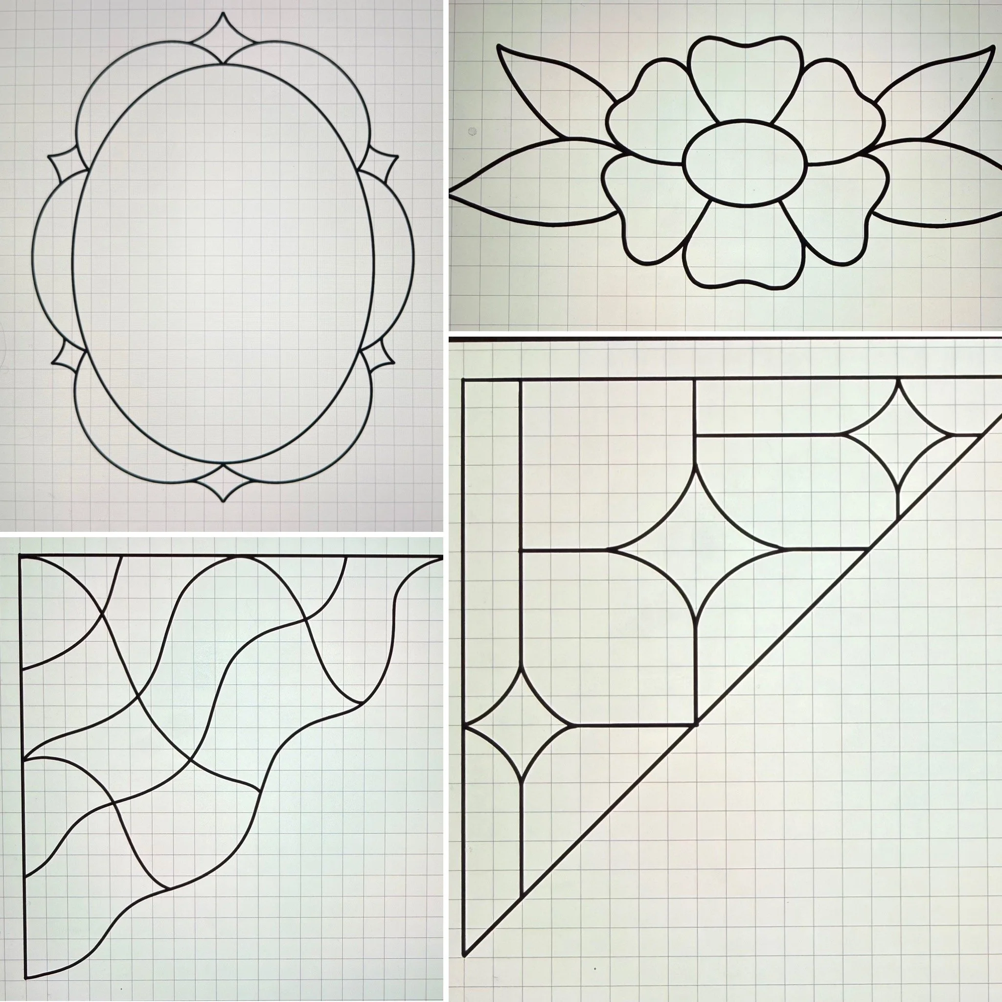 Ashlan Darsey Have Some More ATL Intermediate Stained Glass Class at ATL Glassworks (Copy)