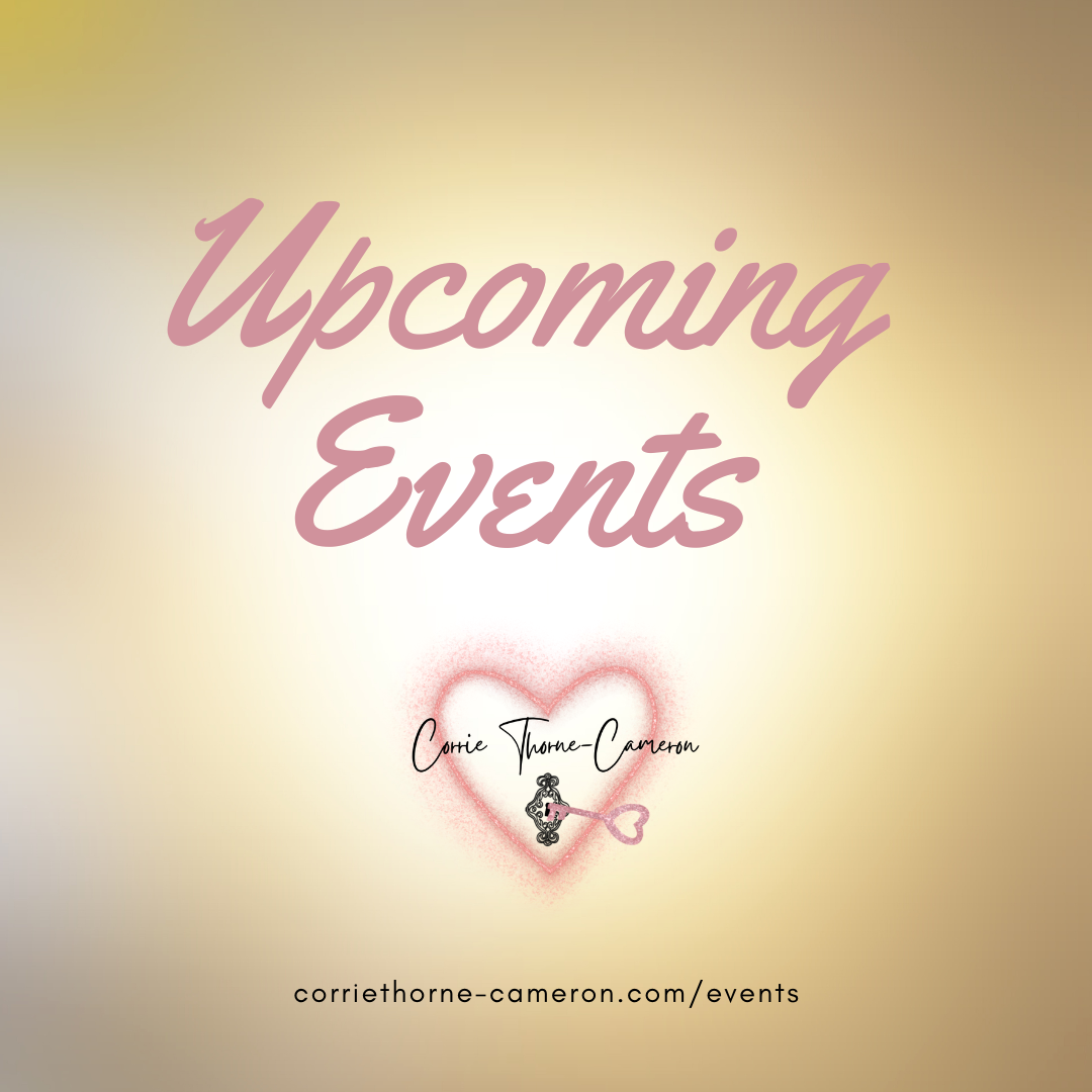 Upcoming Events with Corrie