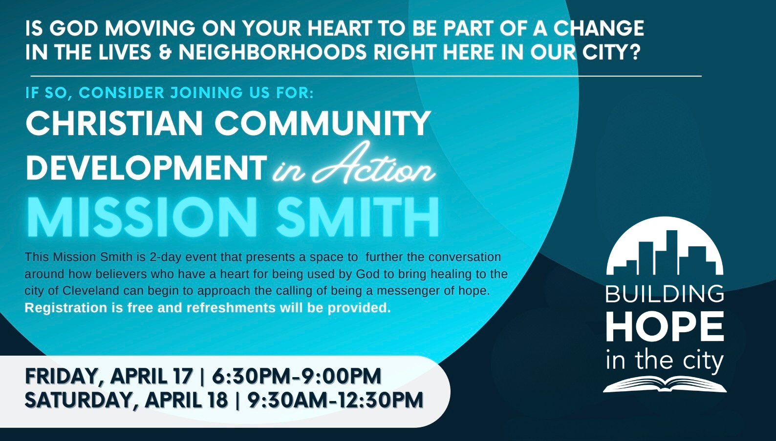 Mission Smith: Christian Community Development in Action — Building ...