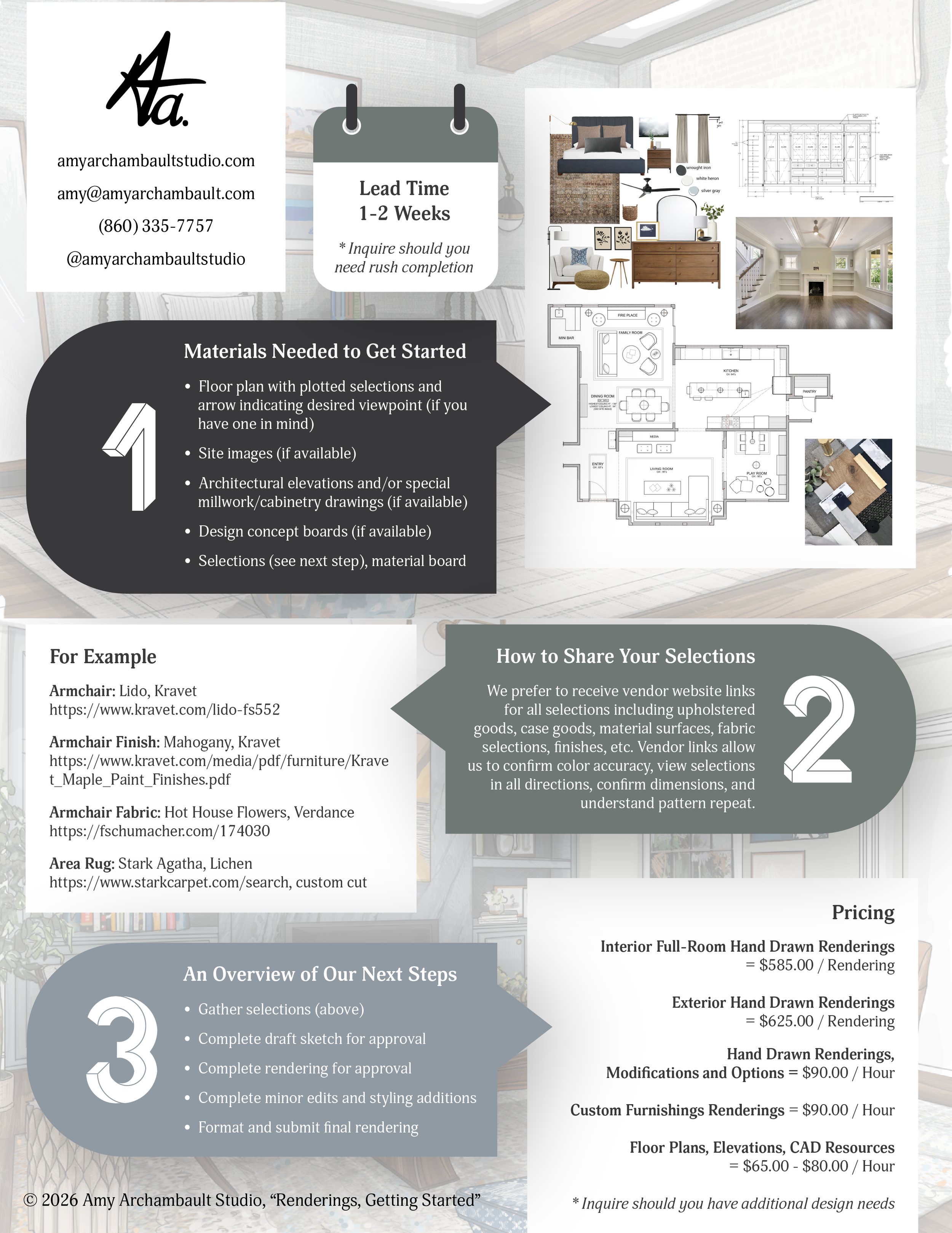 Hand Drawn Renderings, Getting Started