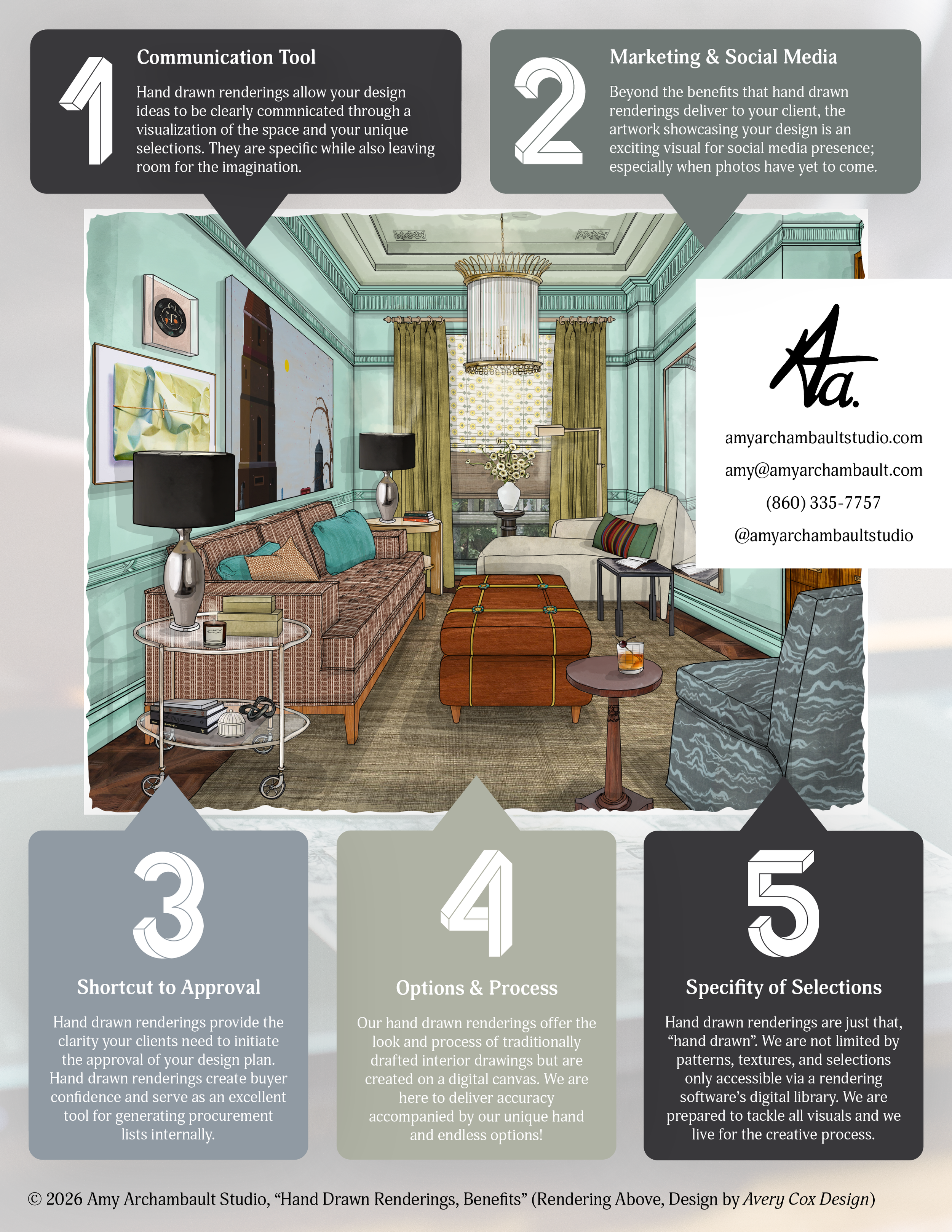 Hand Drawn Renderings, Benefits