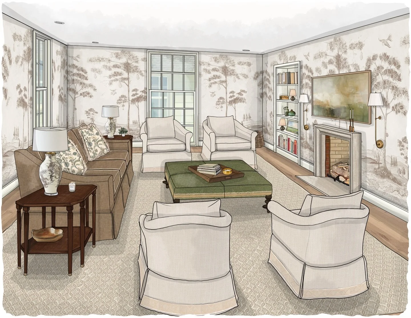 Thursday = RENDERINGS! We are thrilled about all of the visuals we&rsquo;re cooking up. And, we are ready to roll for your beautiful and meaningful presentations. Custom made. Fantastically specific. Uniquely your design.
.
Now booking JUNE visuals&m