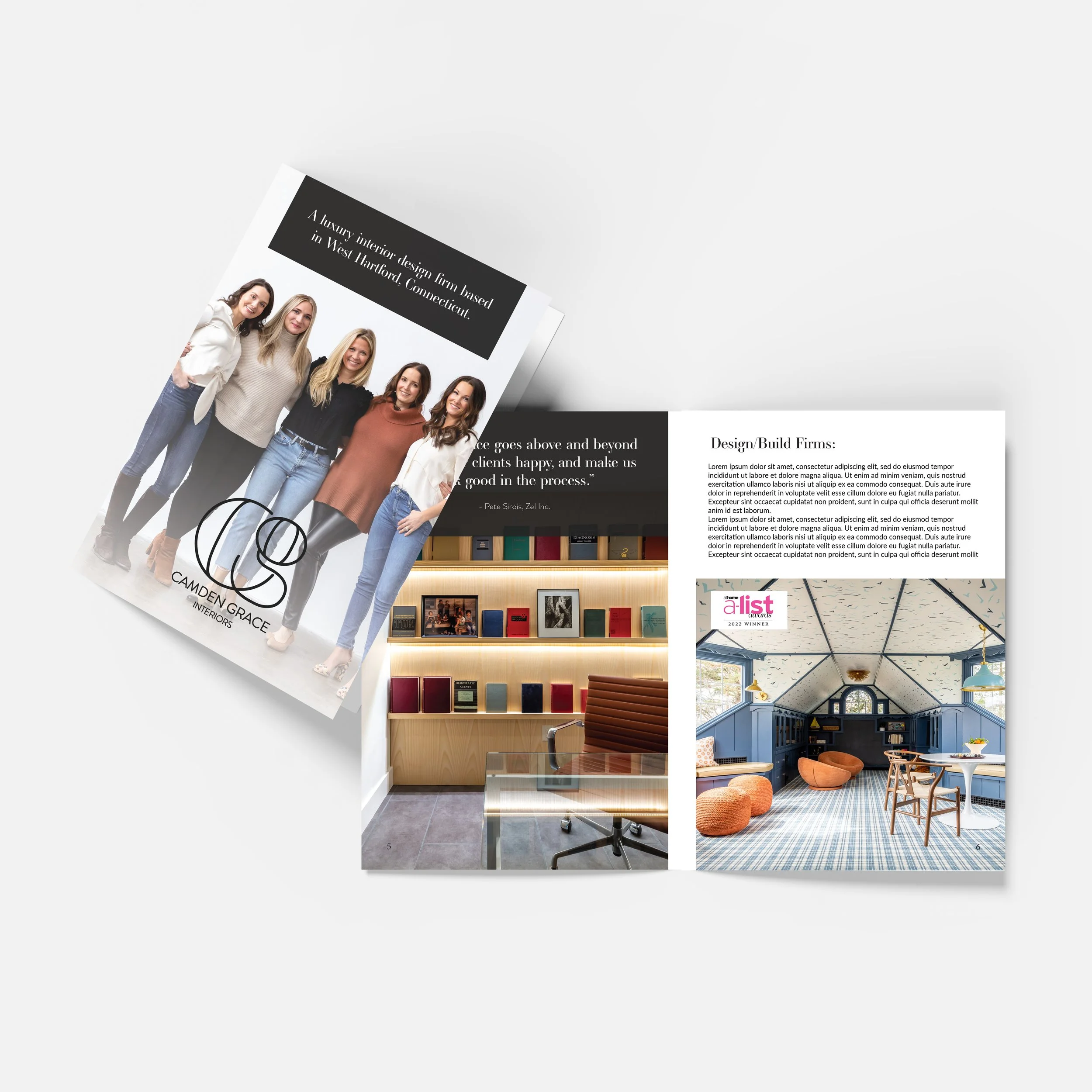 Camden Grace Interiors | Marketing Book