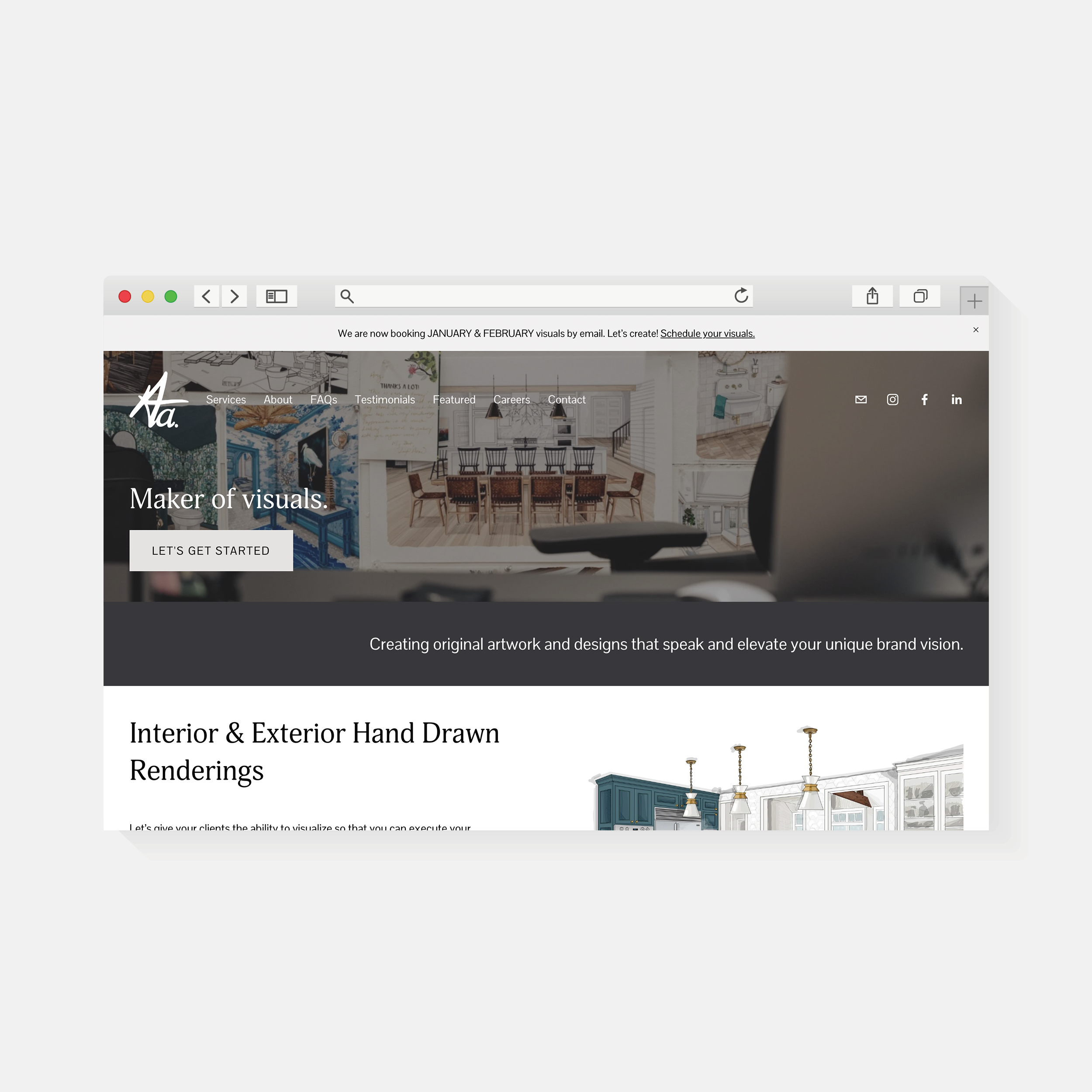 Amy Archambault Studio | Website Design | Amy Archambault Studio