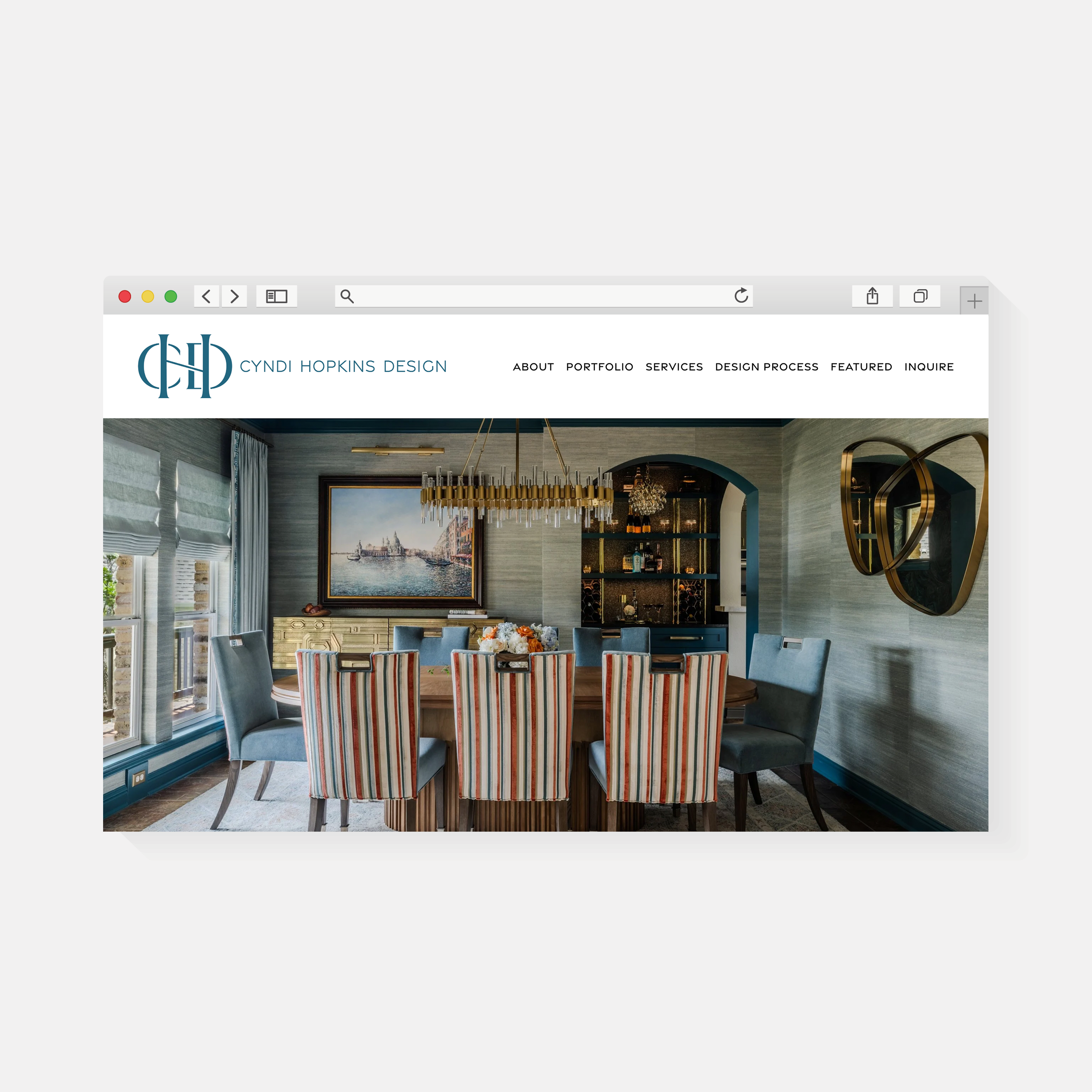 Cyndi Hopkins Design | Website Design | Amy Archambault Studio
