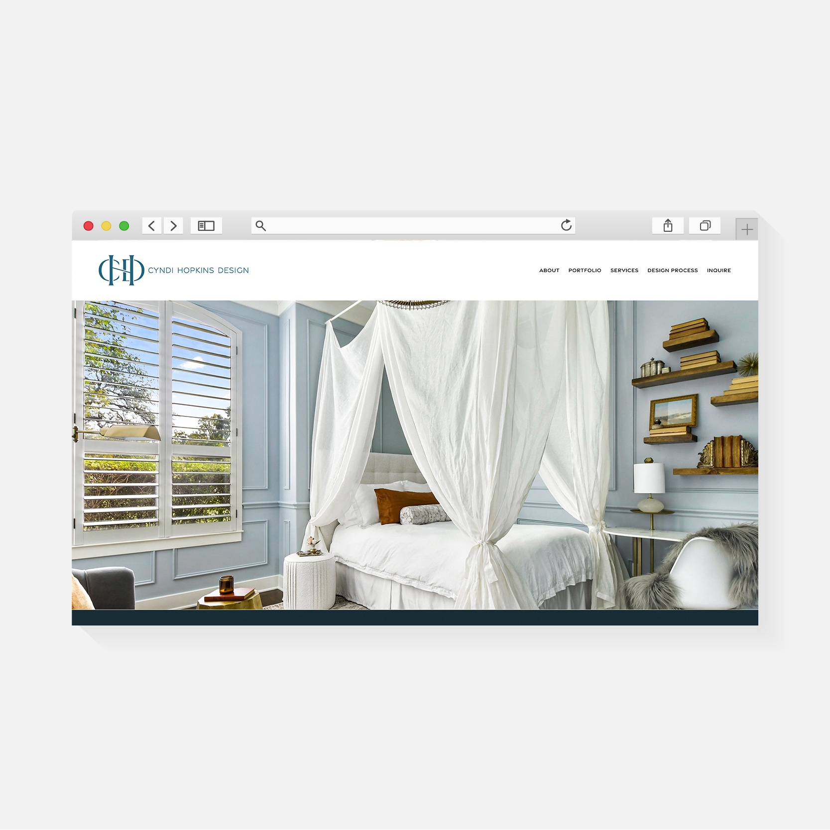 Cyndi Hopkins Design | Website Design | Amy Archambault Studio