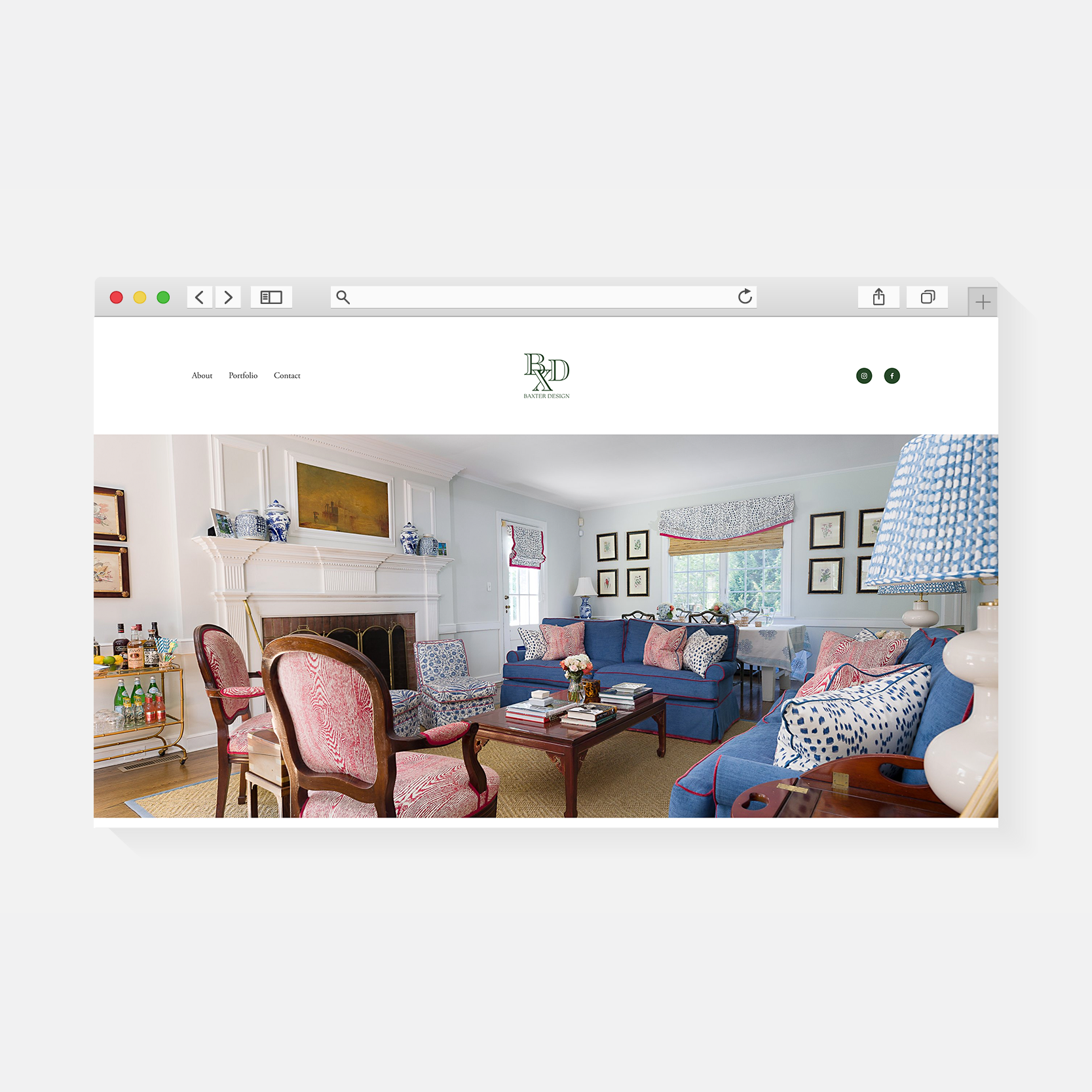 Baxter Design NY | Website Design | Amy Archambault Studio