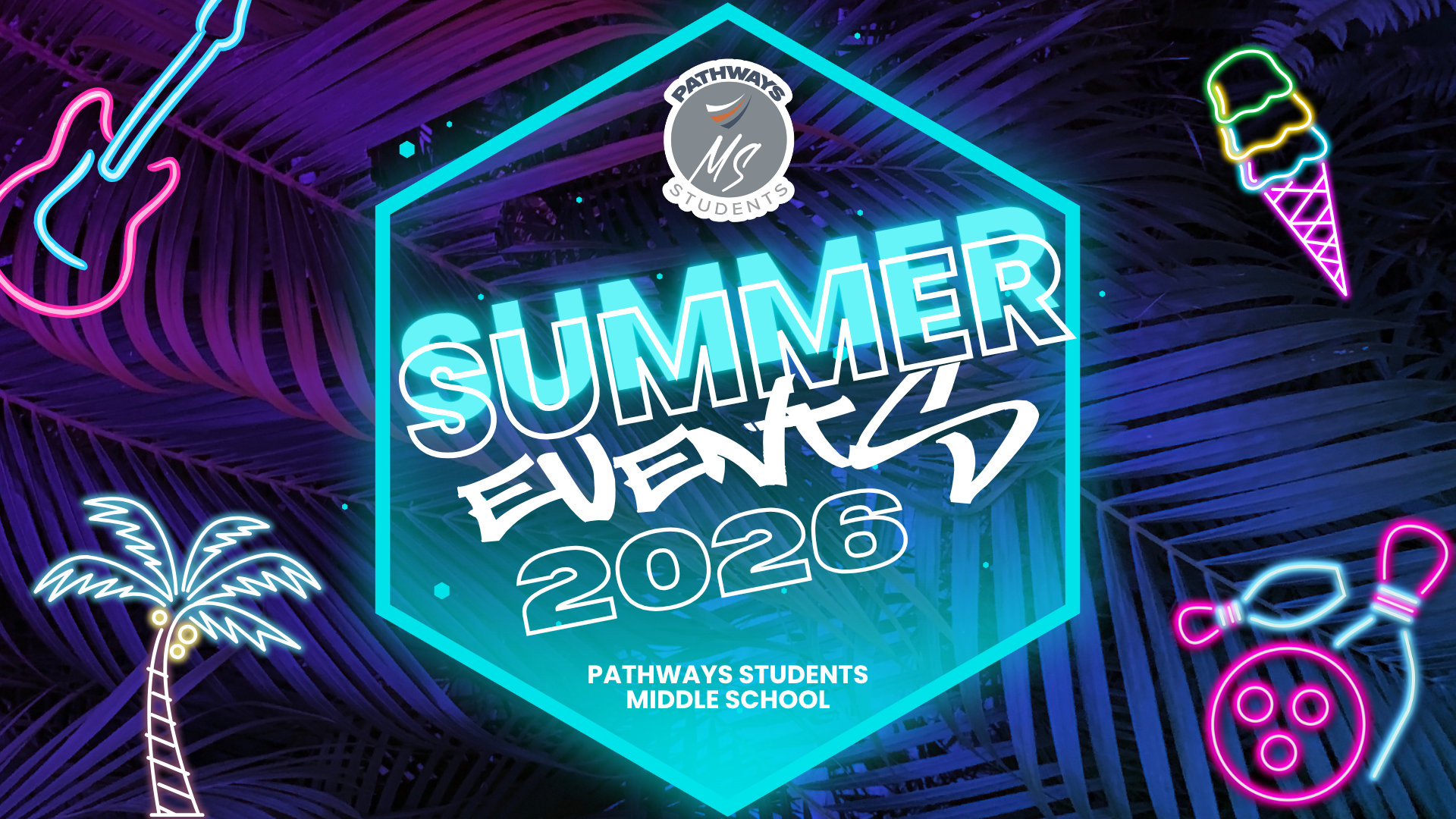 PS Middle School Summer Calendar