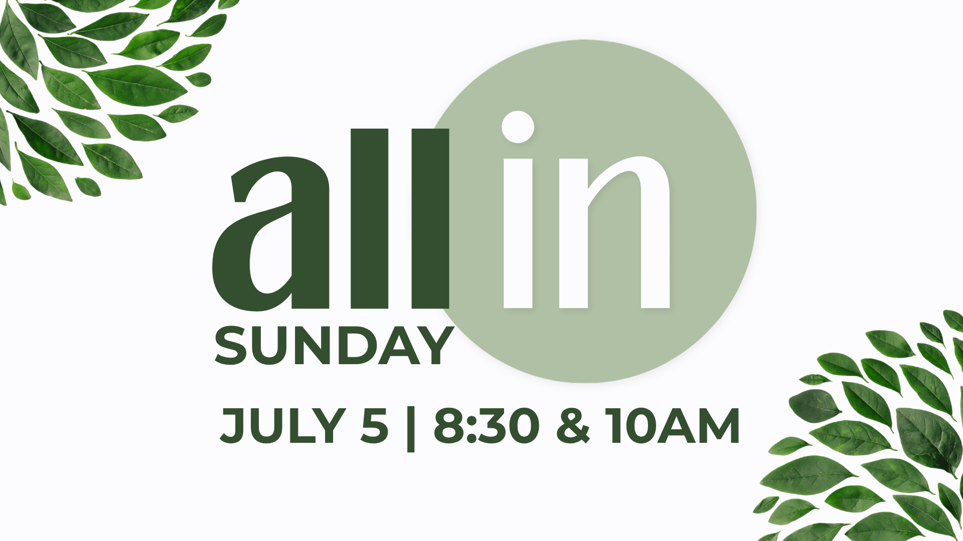 All In Sunday
