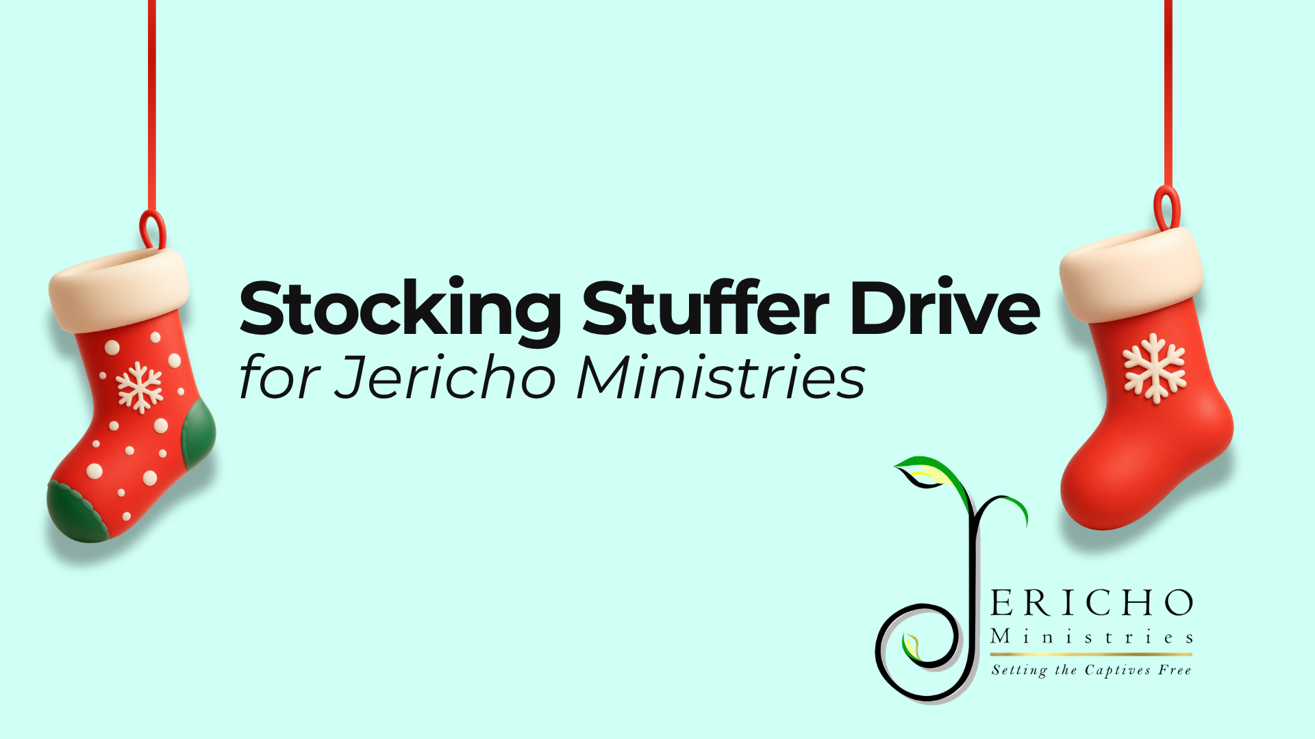 Stocking Stuffers for Jericho Ministries