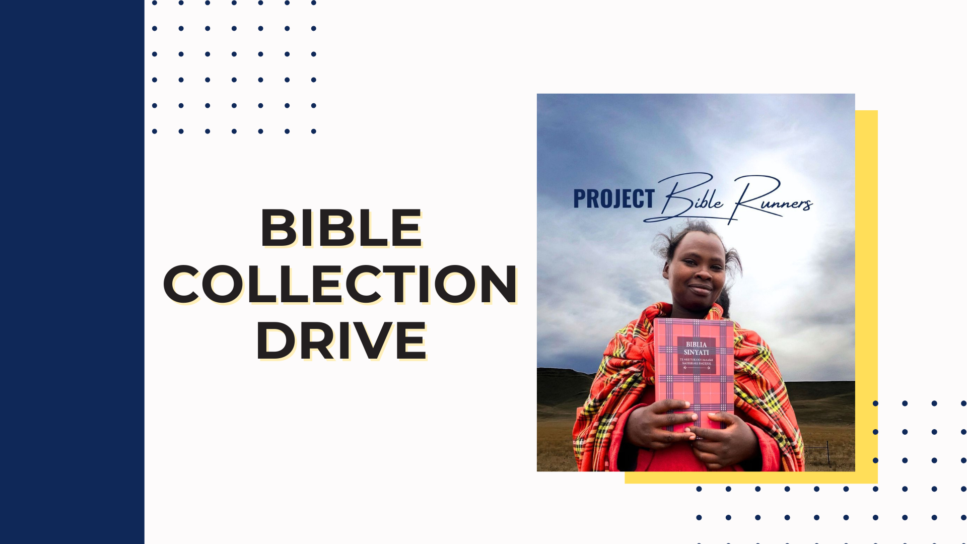 Bible Collection Drive