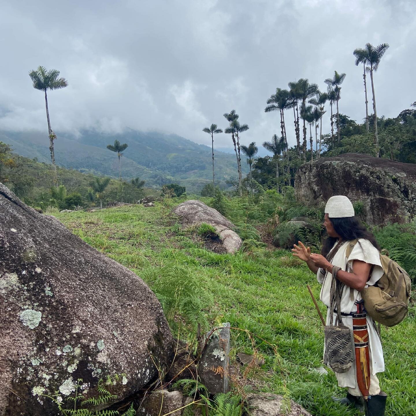 Excited to share &lsquo;travel with purpose&rsquo; journeys with the indigenous Arhuaco tribe for healing and reconnection 🌈 in the Sierra Nevada de Santa Marta mountains in Colombia, a very special project by my friend @hustino_mitchell 

The locat