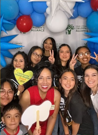 Young Moms and Students Learn About Trust!