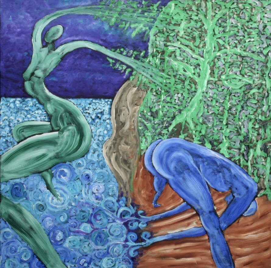 Creation Myth: Land and Sea