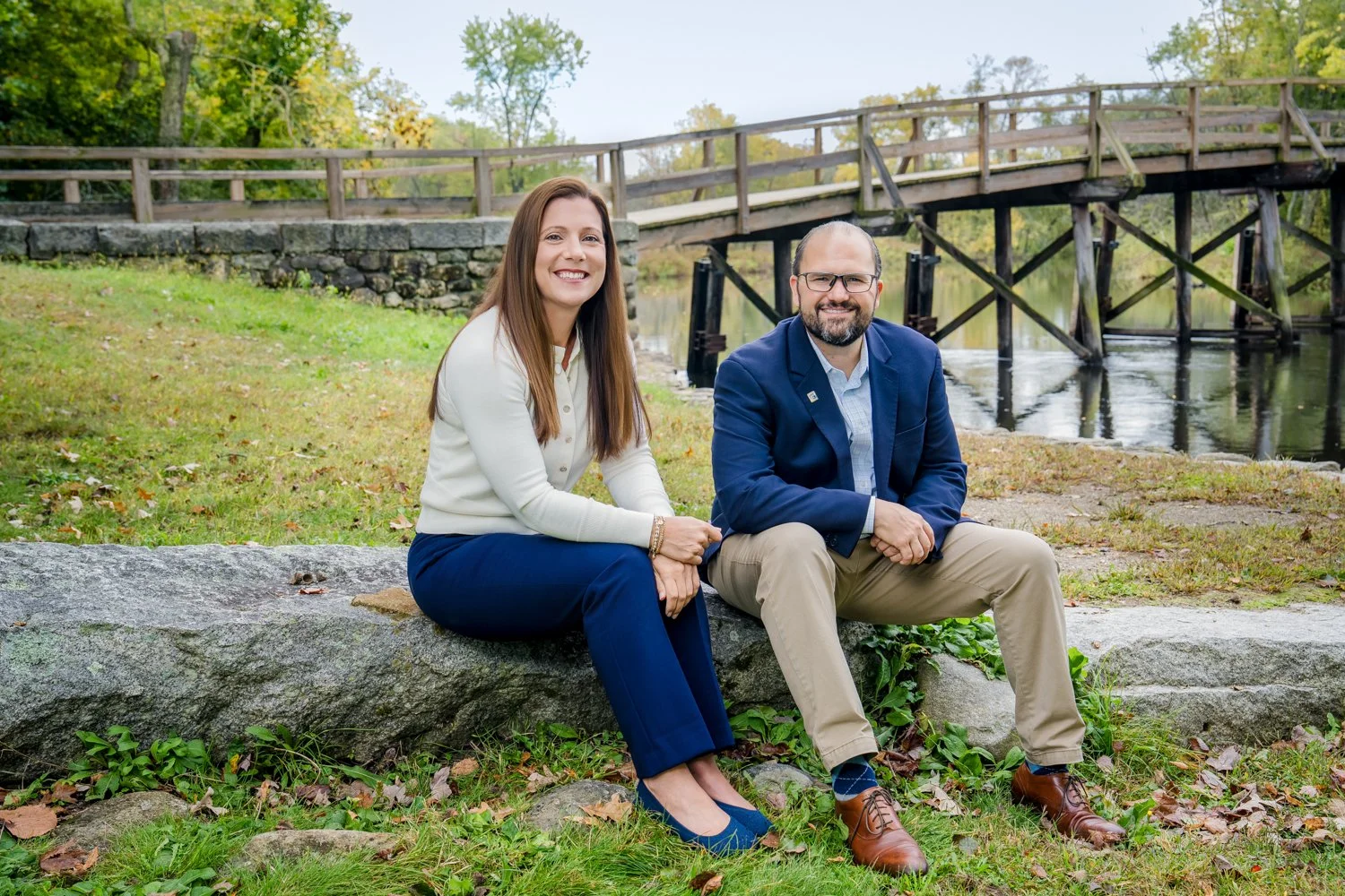 Tom Matthews and Joanne Taranto in Concord, MA. Residential real estate sales experts.