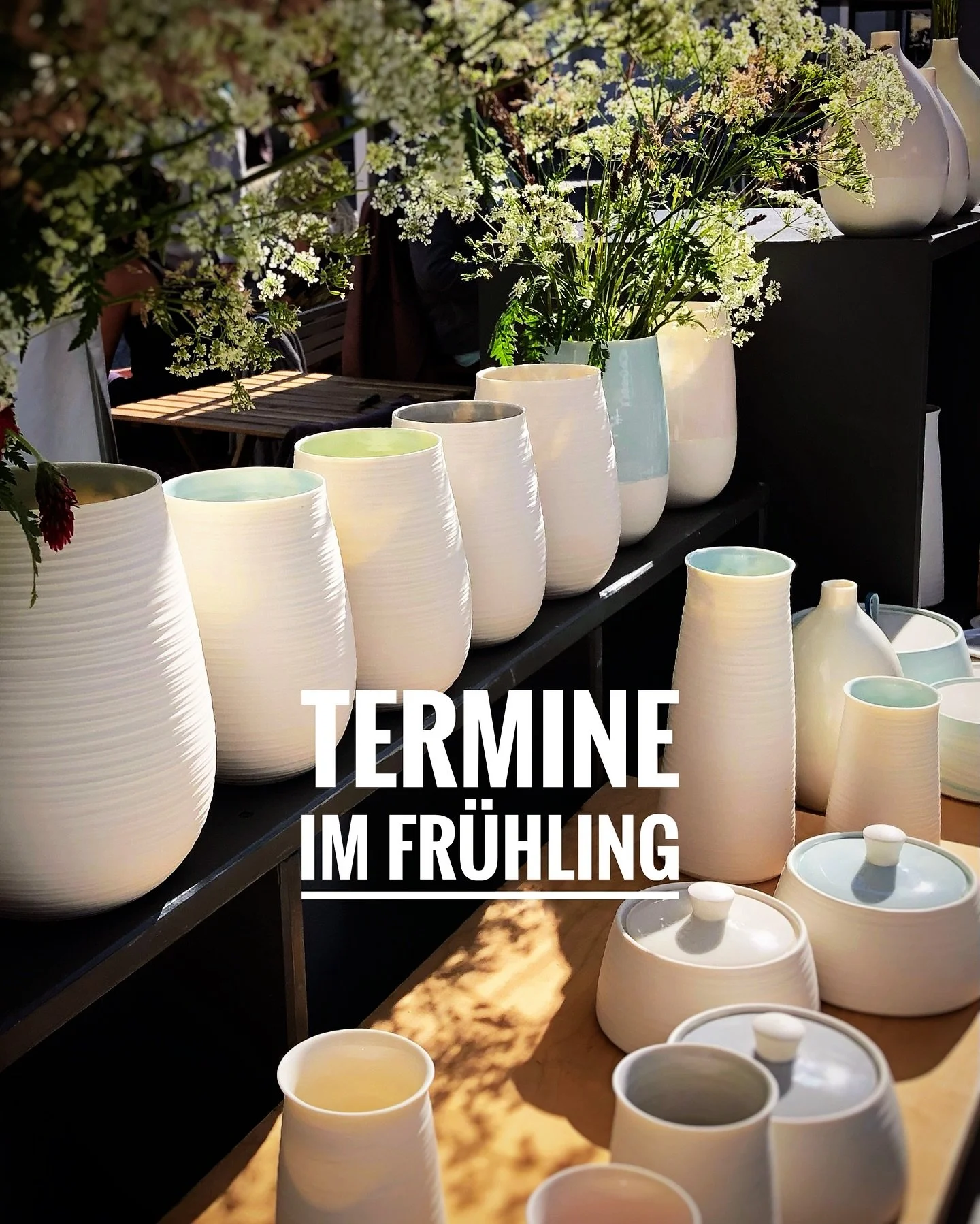 Mit meinen Fr&uuml;hlingsterminen melde ich mich zur&uuml;ck aus der Insta-Winterpause 🌱

W&auml;hrend es hier ruhig war, sind in der Werkstatt viele neue Porzellanst&uuml;cke entstanden. Jedes einzelne sorgf&auml;ltig gefertigt, mit viel Zeit, Aufm