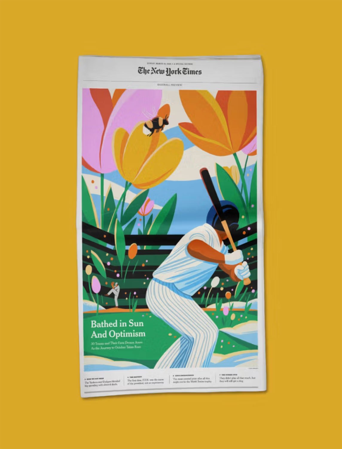 New York Times Sports Cover